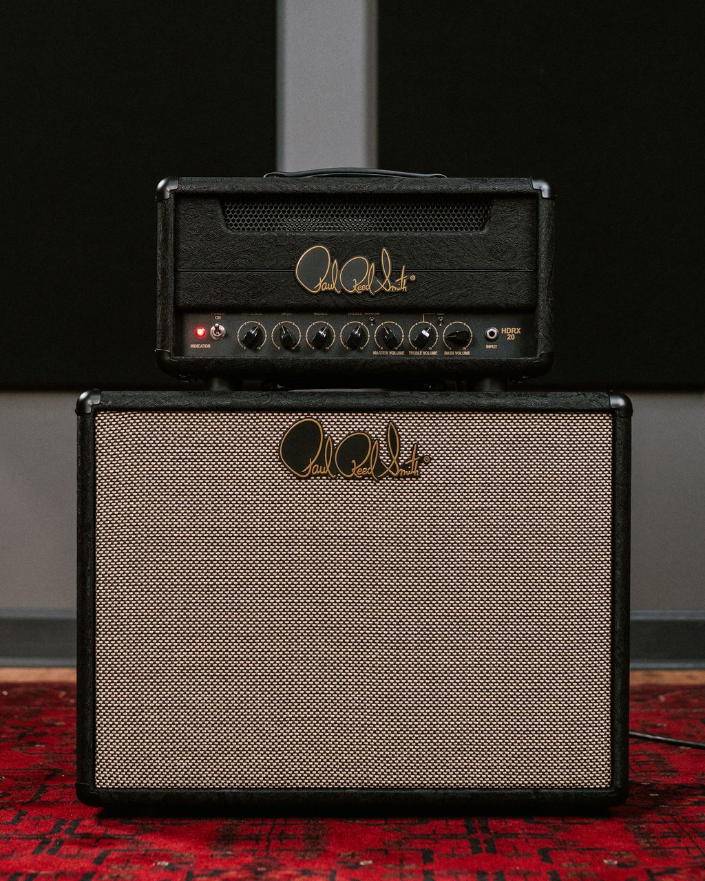 PRS HDRX 20 20W Guitar Amp Head & Matching 1x12" Cabinet - Black Paisley LIMITED EDITION