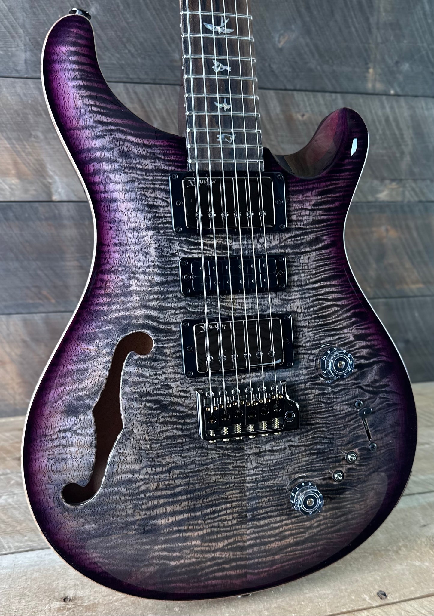 PRS Special Semi-Hollow Mango Top Limited Edition Only 200!! - Charcoal Purple Burst 425866