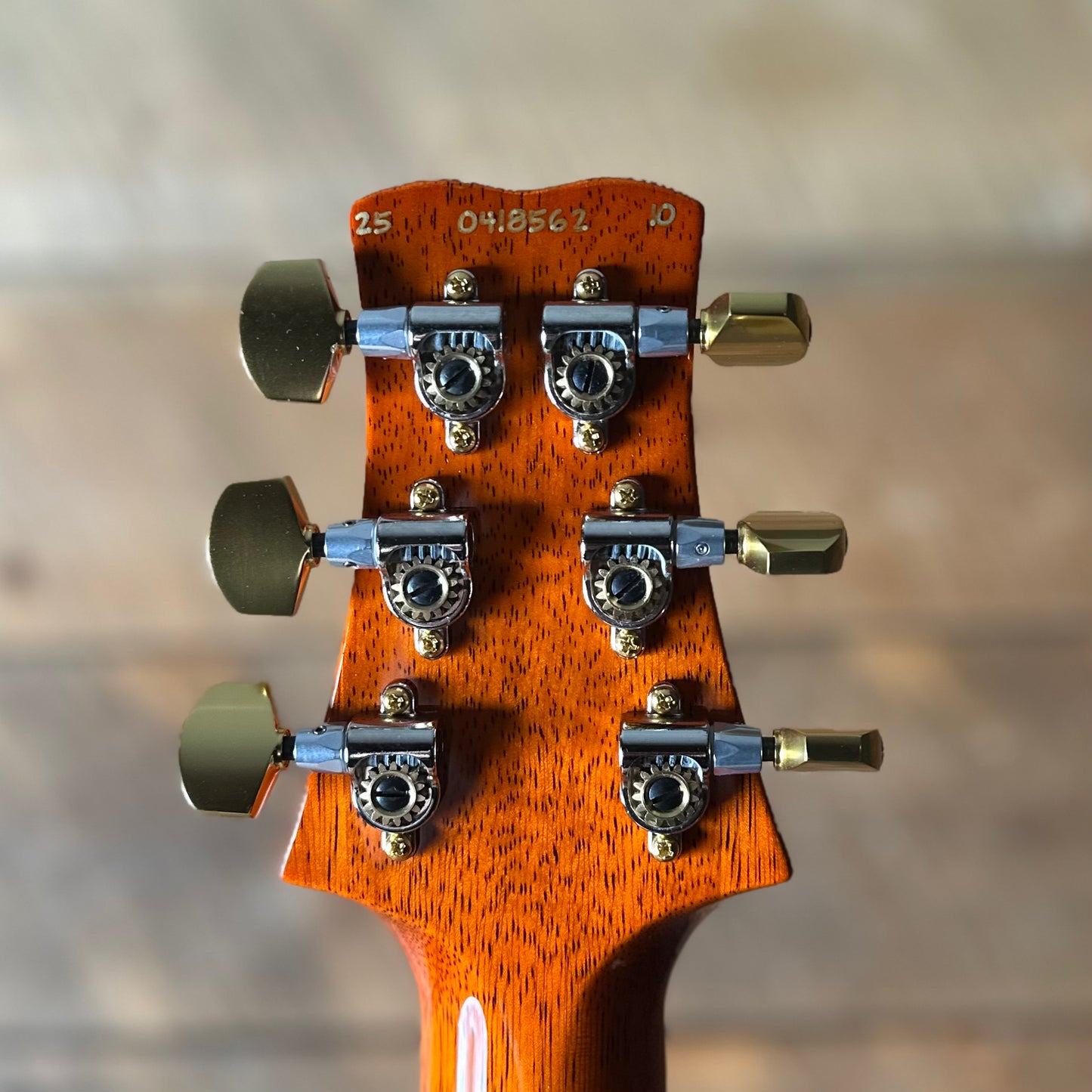 PRS Wood Library Santana Retro Korina Back & Neck, Ziricote FB!! - Autumn Sky 418562