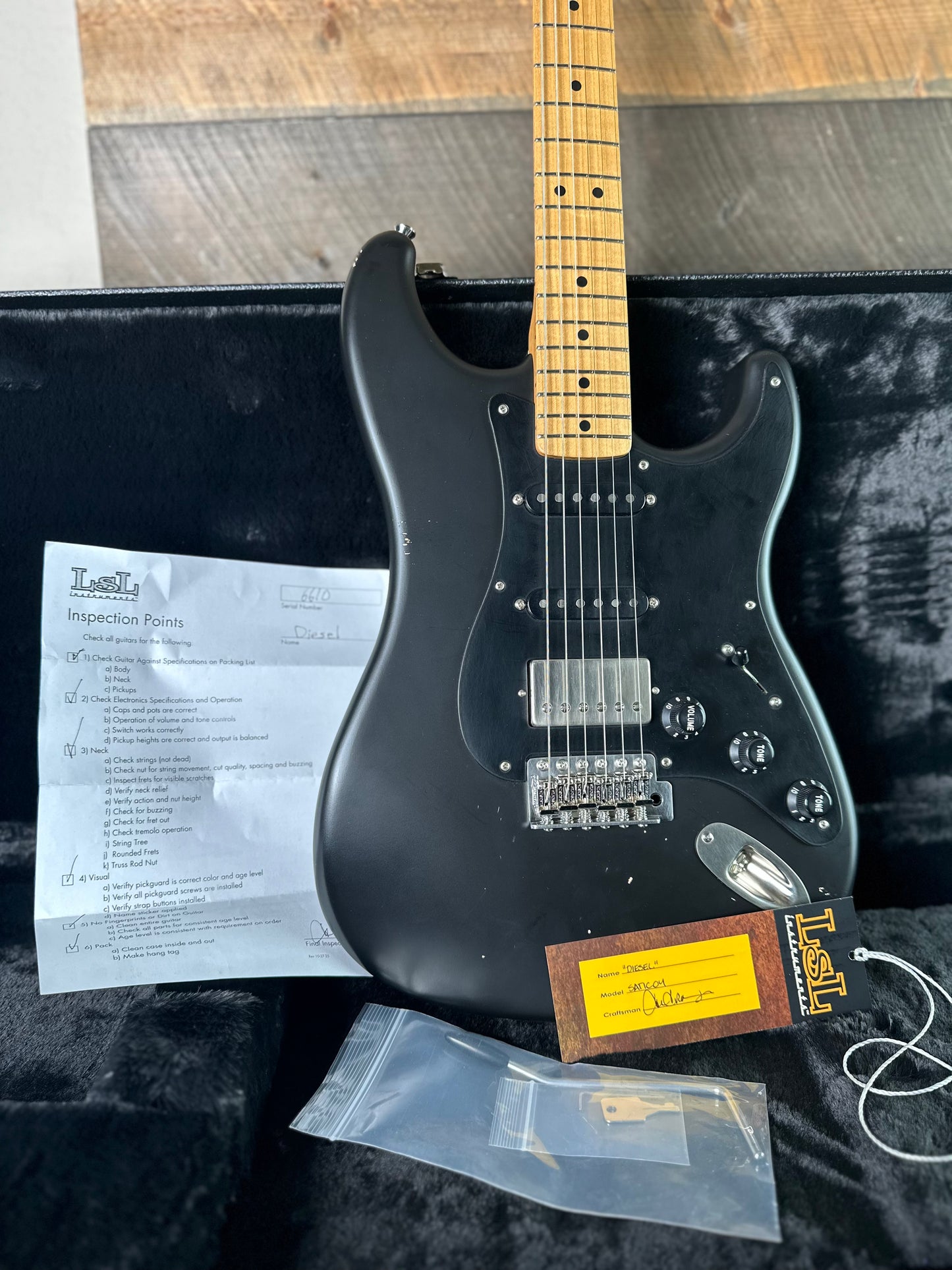 LsL Instruments Saticoy HSS (Diesel) - Black Satin 6610