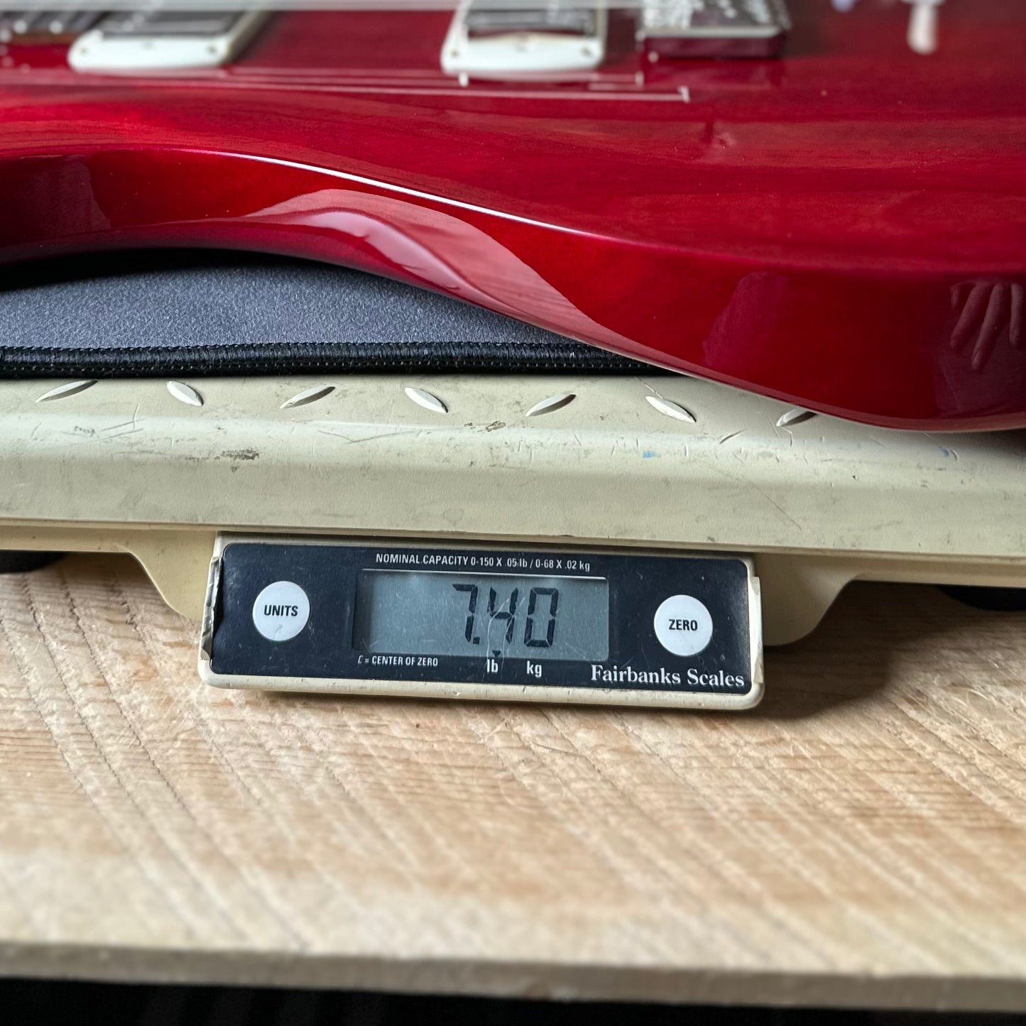 PRS SE DGT Standard - Vintage Cherry 37804 Weight: 7.40 lbs