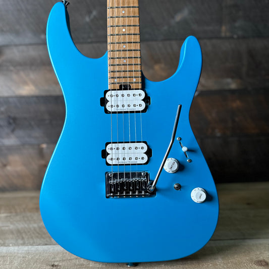 Used Charvel Pro-Mod DK24 HH 2PT CM - Matte Blue Frost