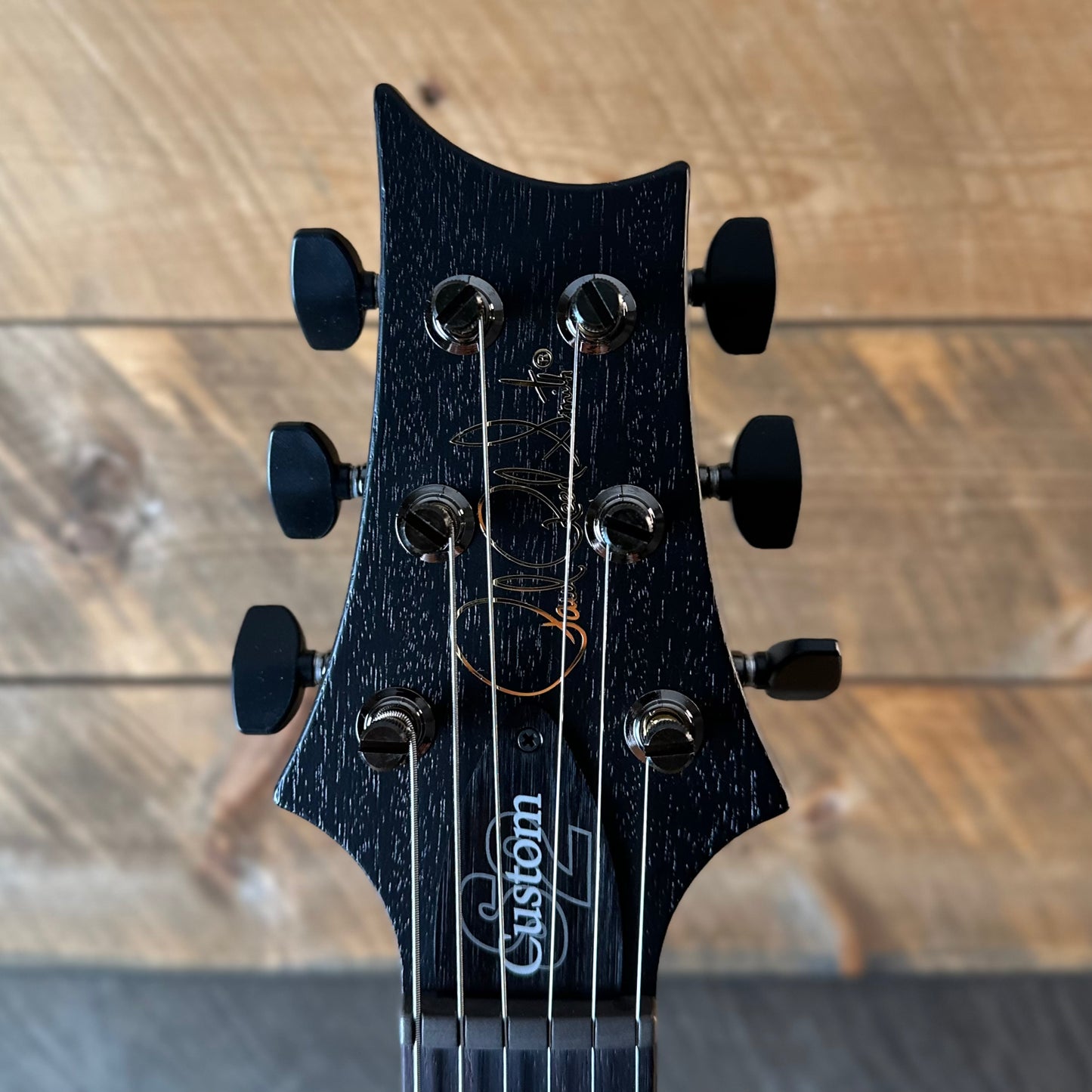 PRS Limited Wood Library Select S2 Custom 24-08 Poplar Burl Top - Charcoal Burst S2088766