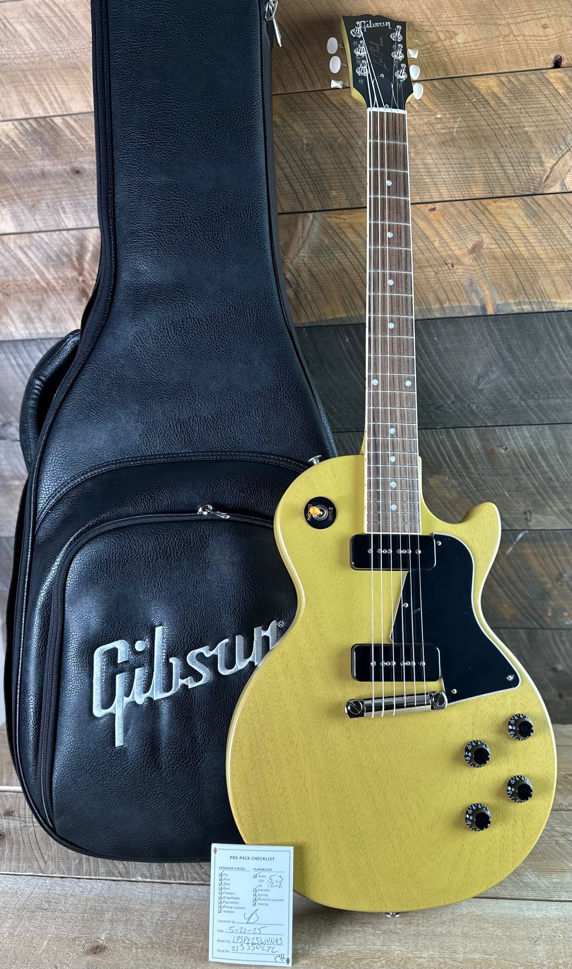 Gibson Les Paul Special Faded - Satin TV Yellow 213350272