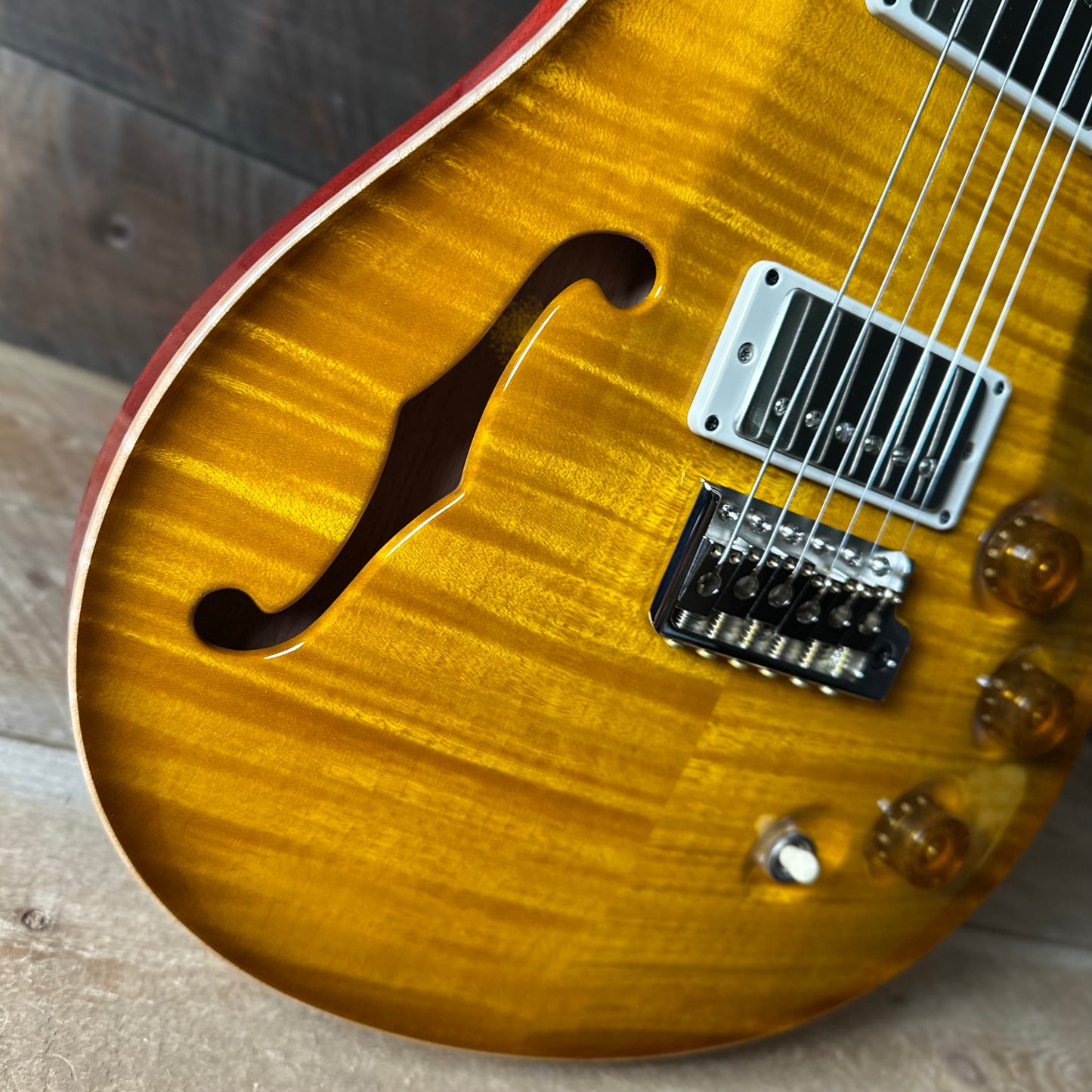 PRS DGT Semi-Hollow - McCarty Sunburst 420530