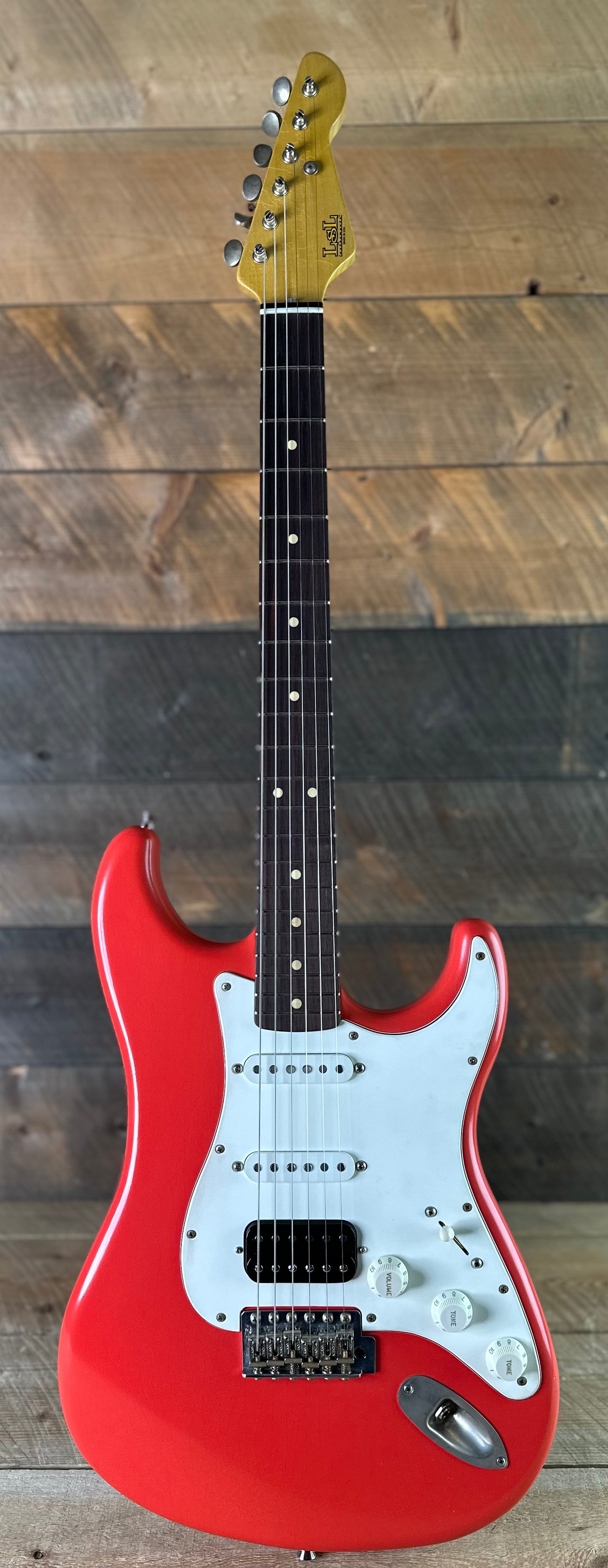 LSL Instruments Chris Fleming 60’s Saticoy HSS - Fiesta Red 8380