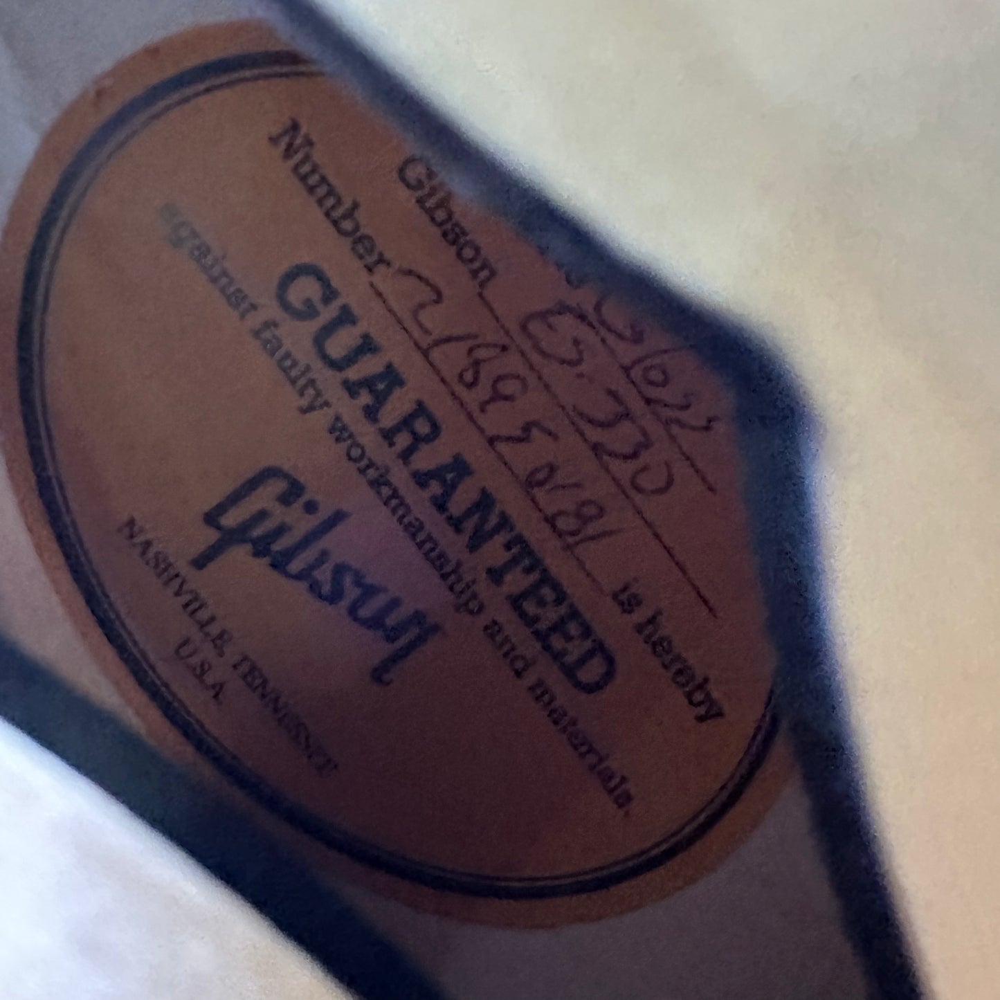 Gibson ES-330 - Antique Natural 218950181