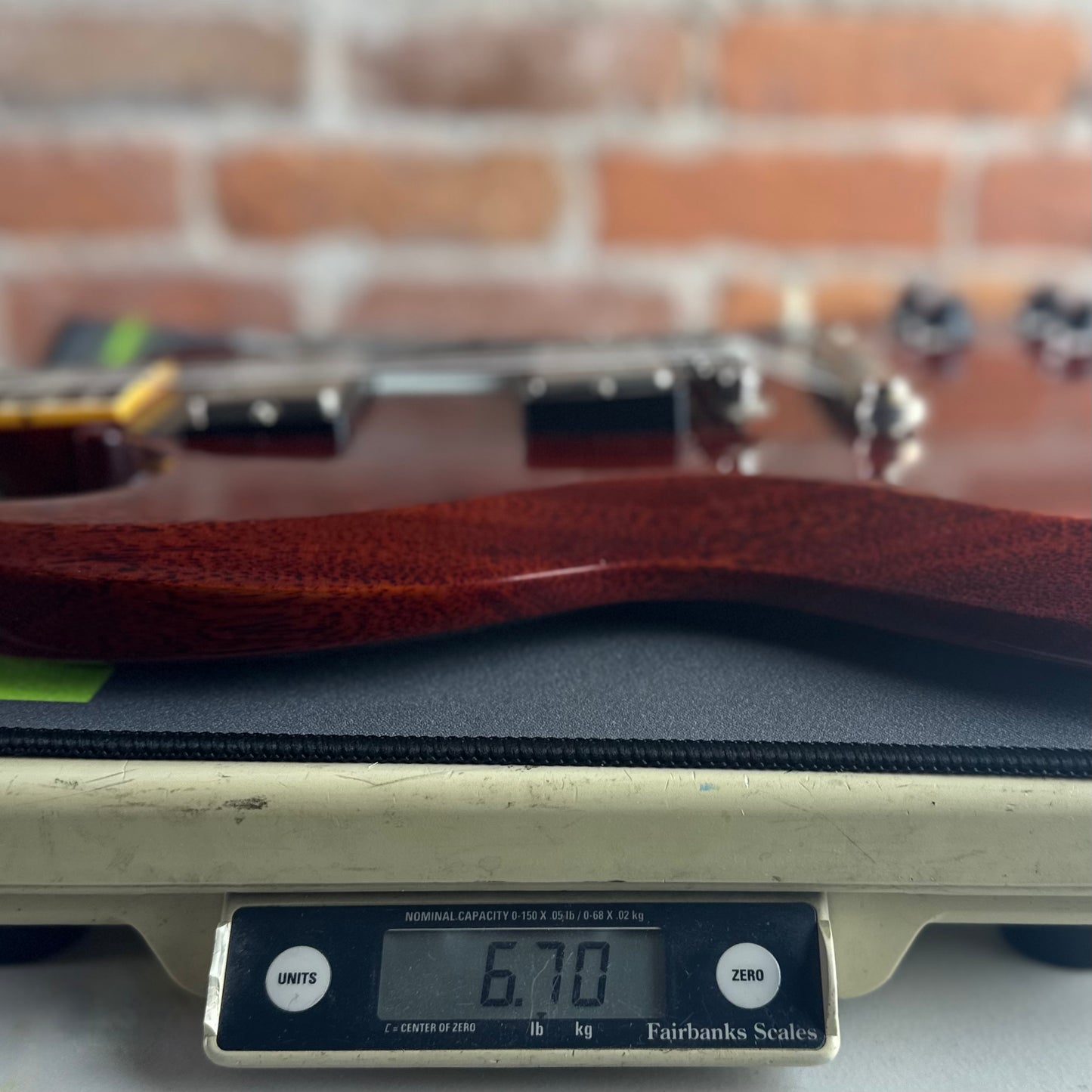 Gibson Custom 1961 Les Paul SG Standard Reissue Stop Bar, VOS - Cherry Red 600911