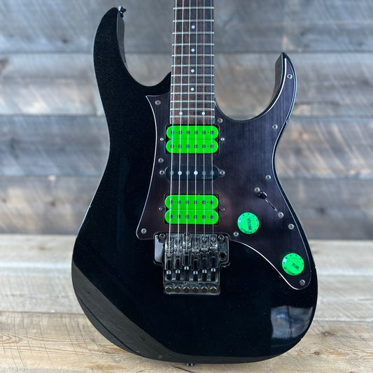 Used 2005 Ibanez Japanese RG 2550 - Galaxy Black W/OHSC