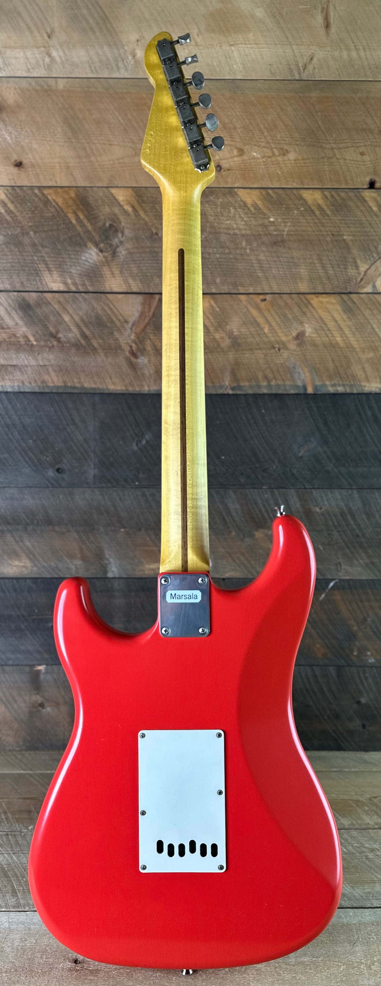 LSL Instruments Chris Fleming 60’s Saticoy HSS - Fiesta Red 8380