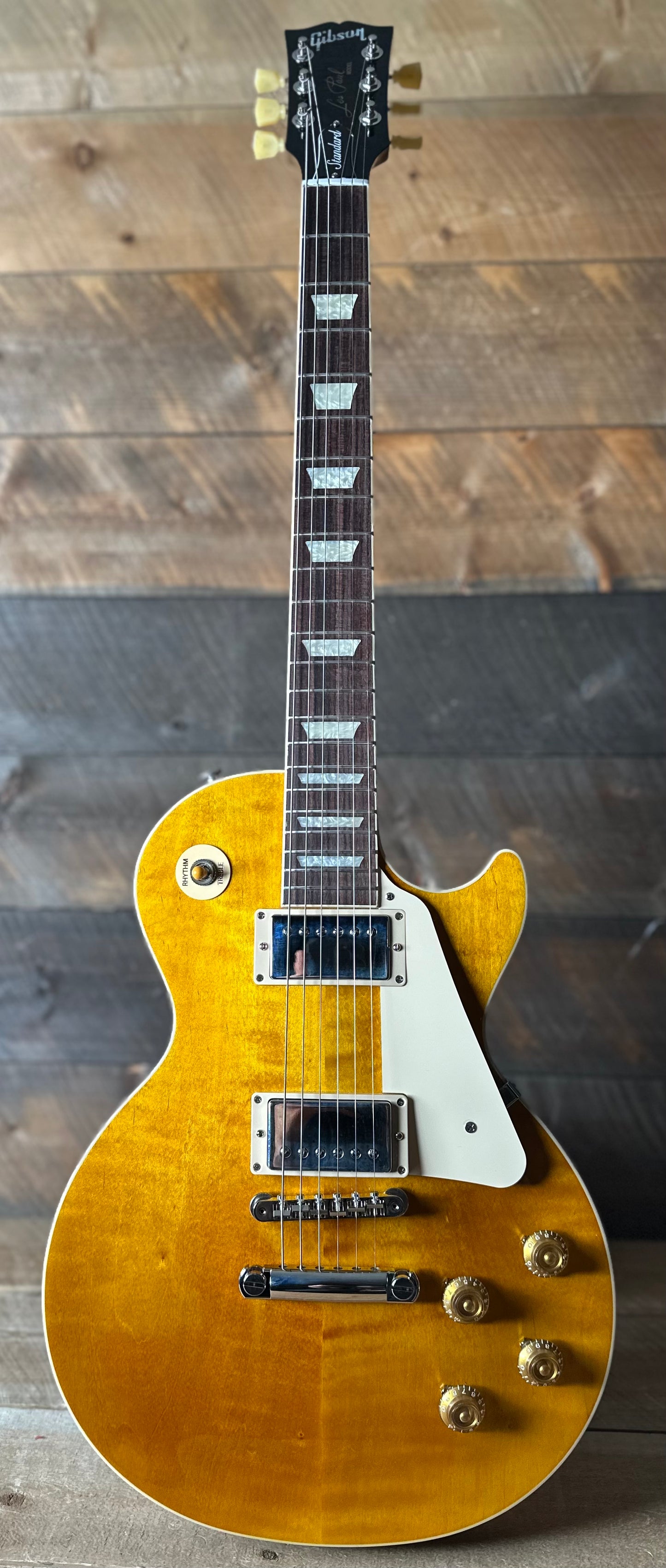 Gibson Les Paul Standard 50's Plain Top - Honey Amber 230750097