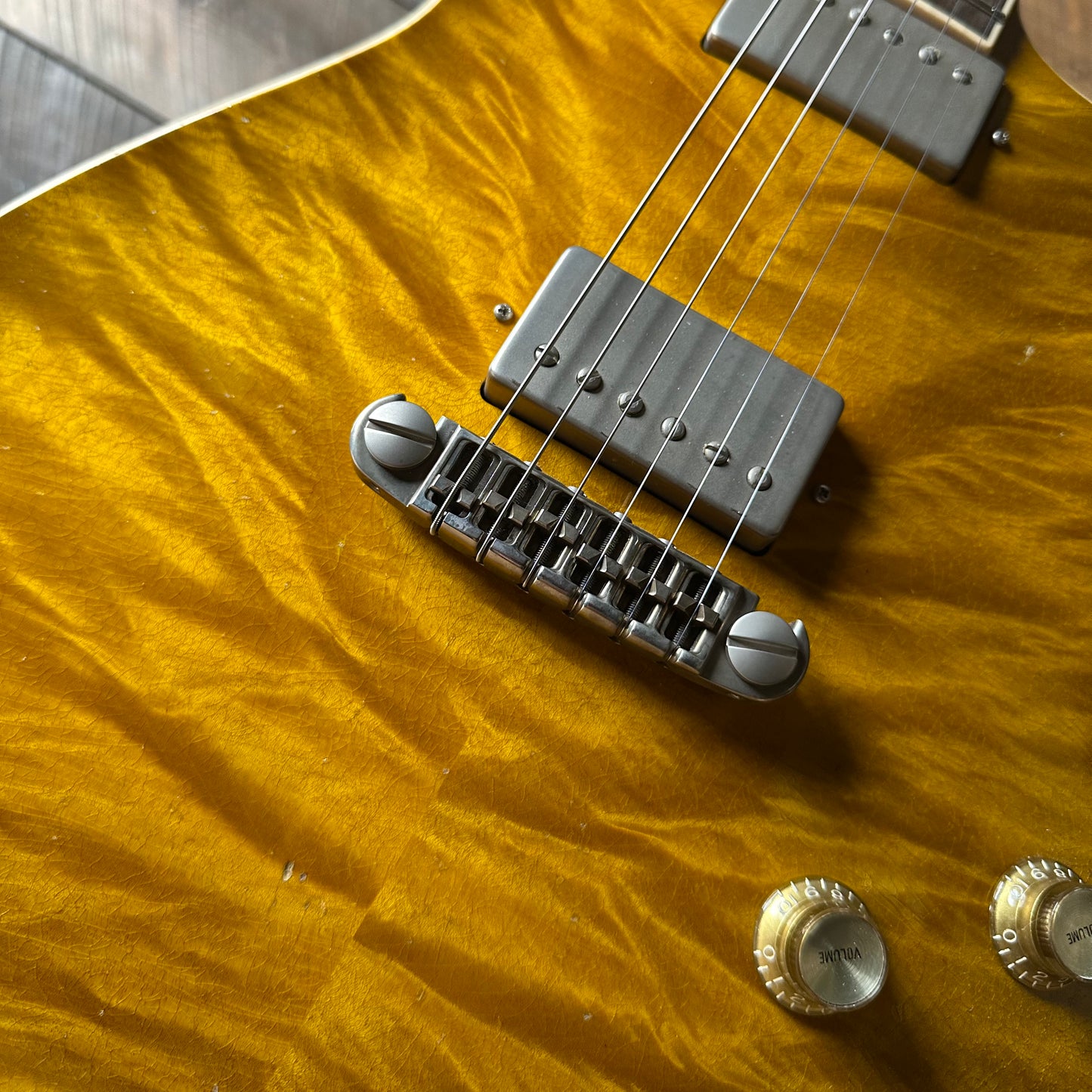 Tausch Guitars 'La Grange' Model - Lemon Burst 122501