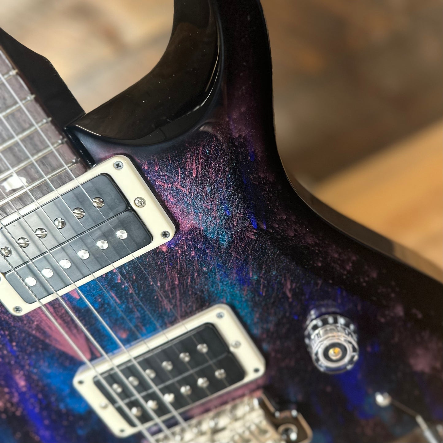 PRS S2 Custom 24 - Sprayers Choice Nebula Sparkle S2088912