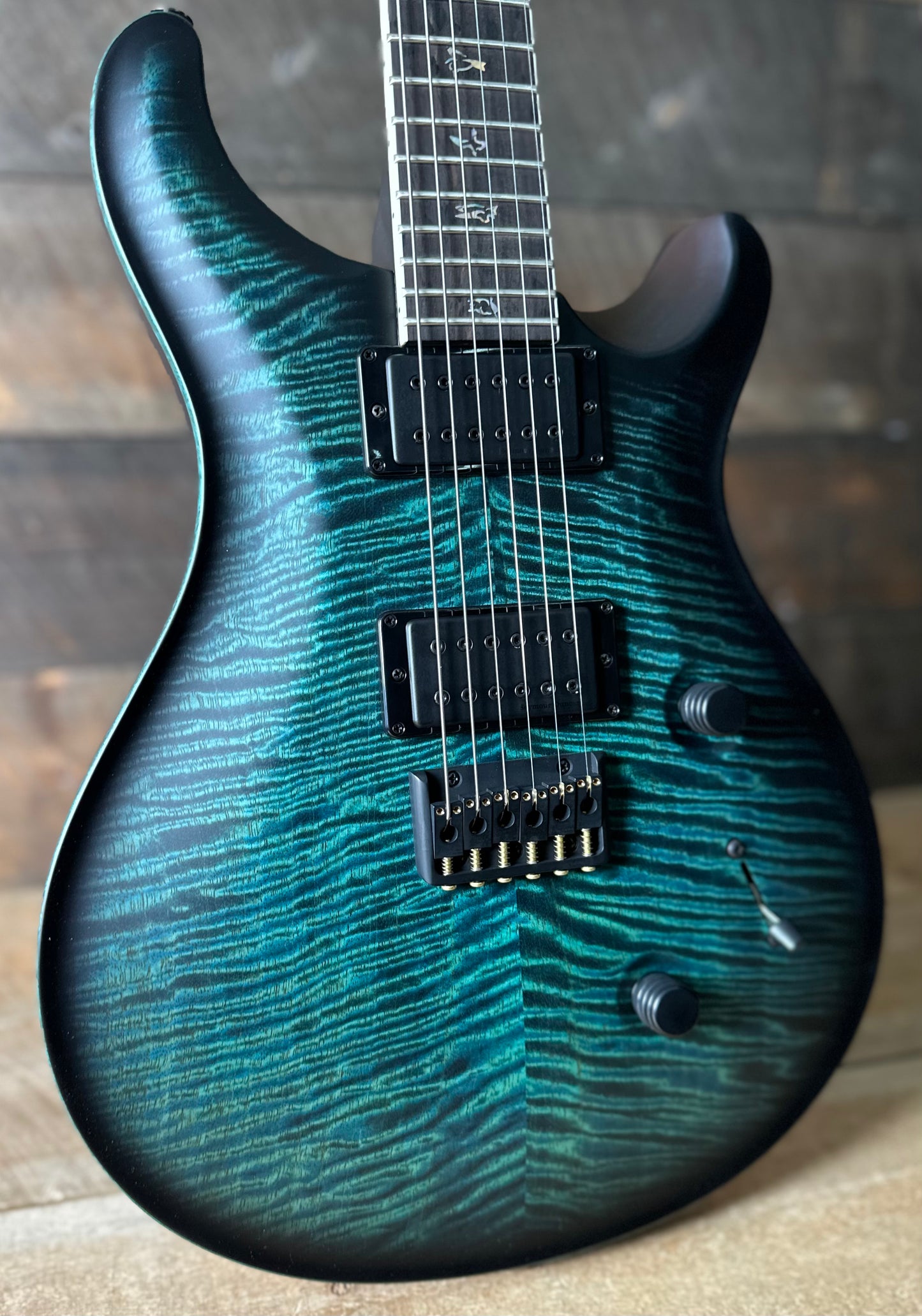 PRS Mark Holcomb Signature Guitar - Cobalt Smokeburst 418123