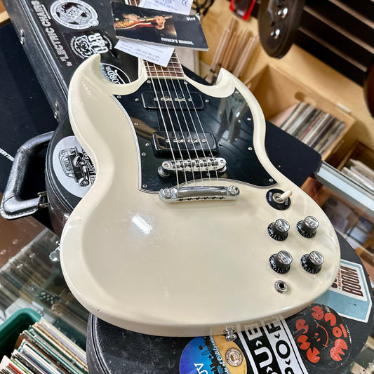 Used 2005 Gibson SG Special - *REFIN* Vintage White