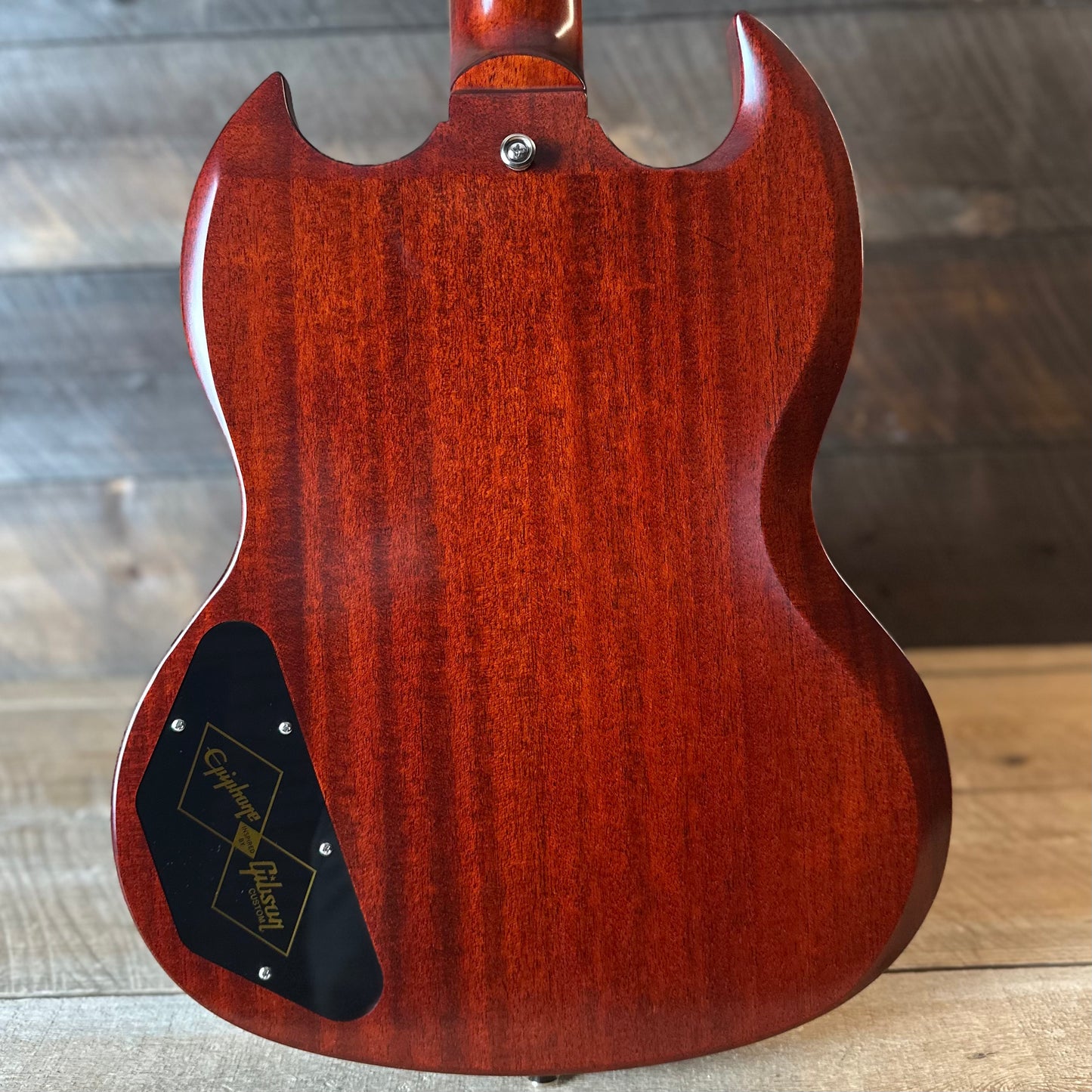 Epiphone Inspired By Gibson Custom 1964 SG Standard Reissue W/Maestro Vibrola - Cherry Red 26041525089