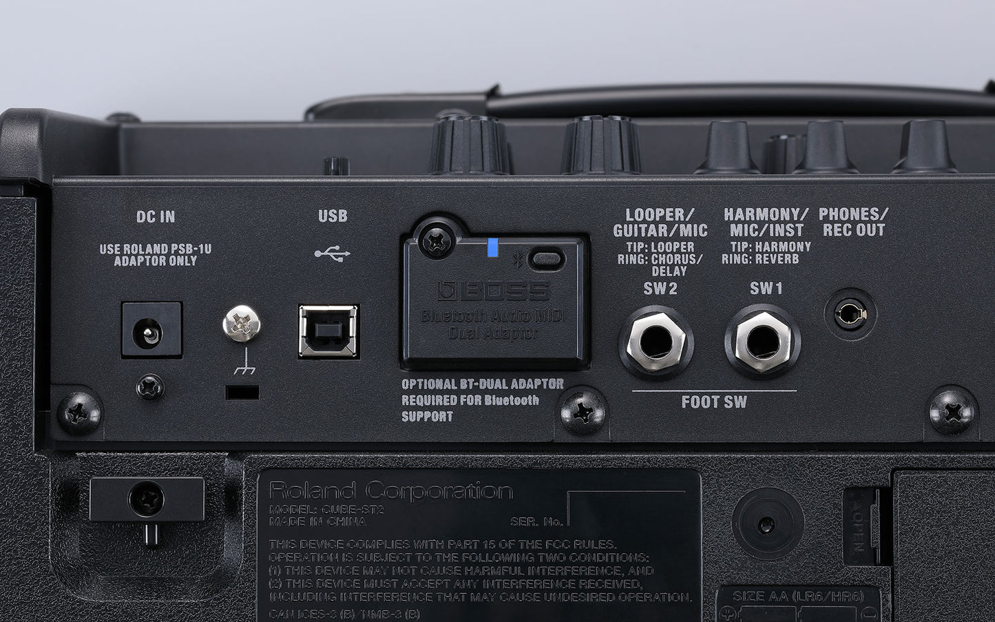 Boss BT-Dual Bluetooth® Audio MIDI Dual Adaptor