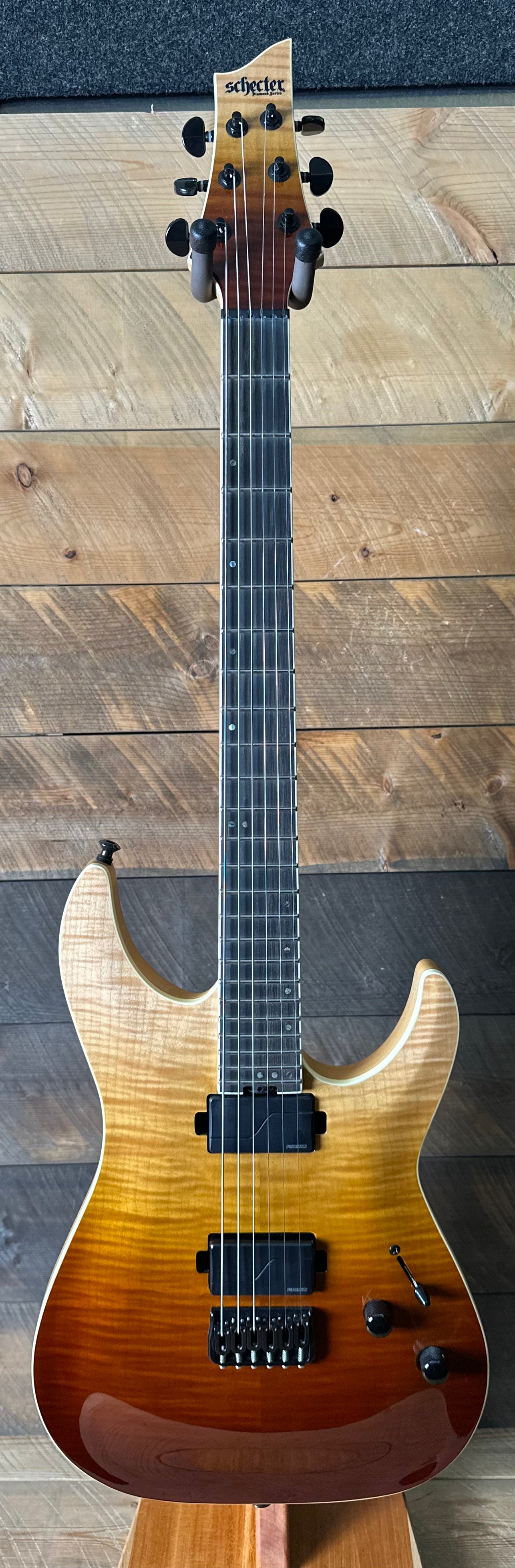 Used Schecter Diamond Series C-1 SLS Elite - Antique Fade Burst