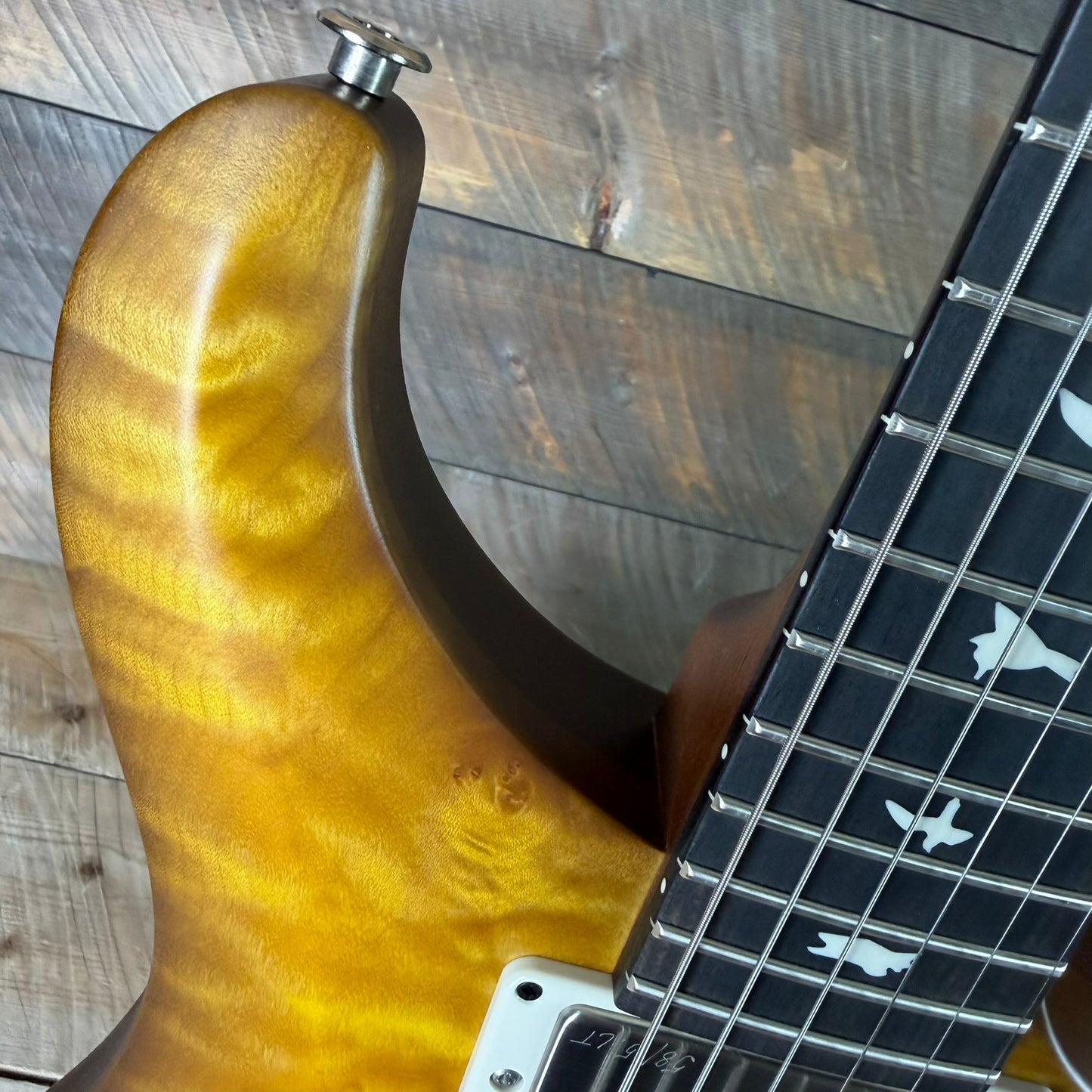 PRS S2 Wood Library Special Semi-Hollow Quilted Top Satin Livingston Lemondrop S2088420