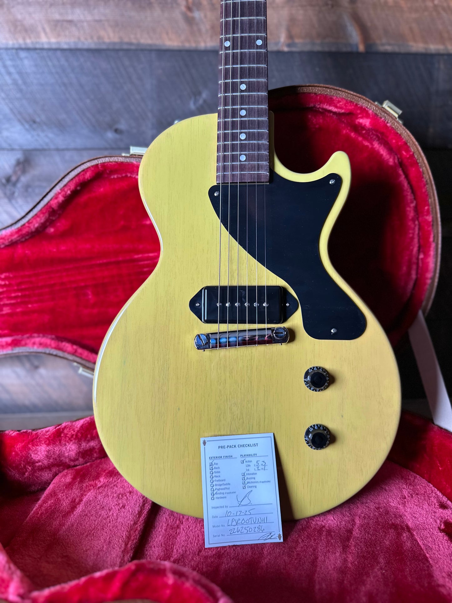 Gibson Les Paul Junior - TV Yellow 226250286