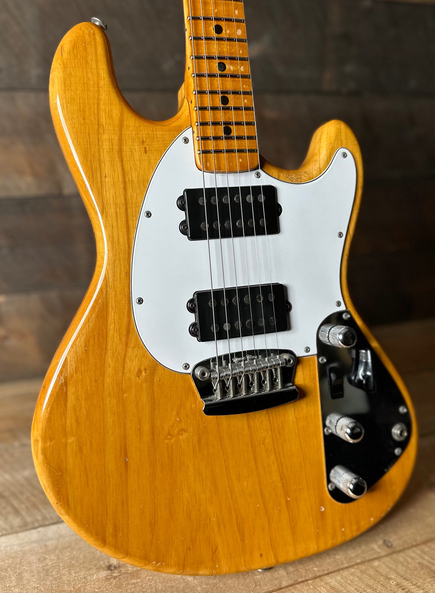 Vintage 1976 Music Man Stingray 1  Featured On RiffsandBeards!! - Natural