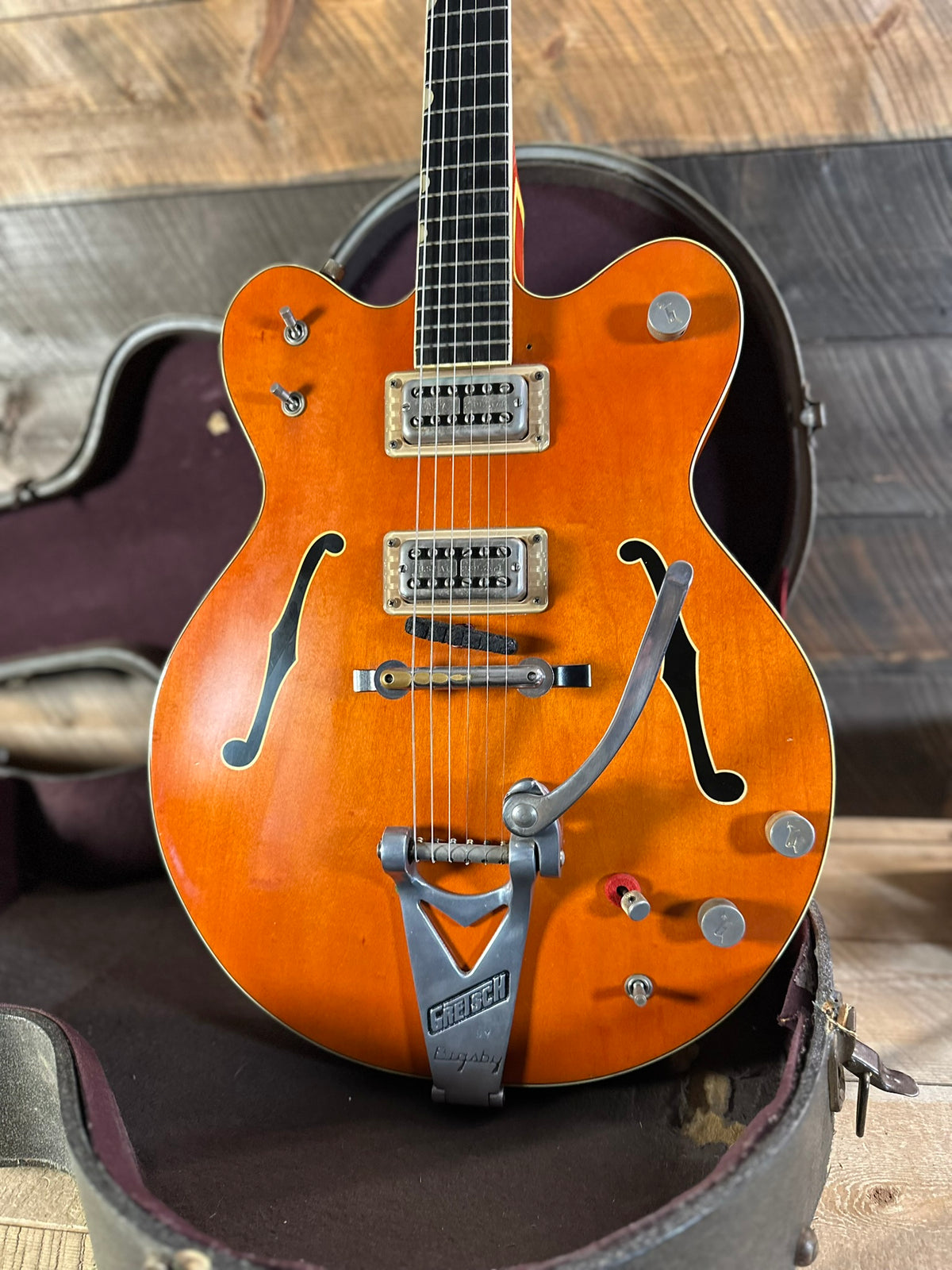Vintage 1964 Gretsch Chet Atkins 6120 Nashville - Western Orange