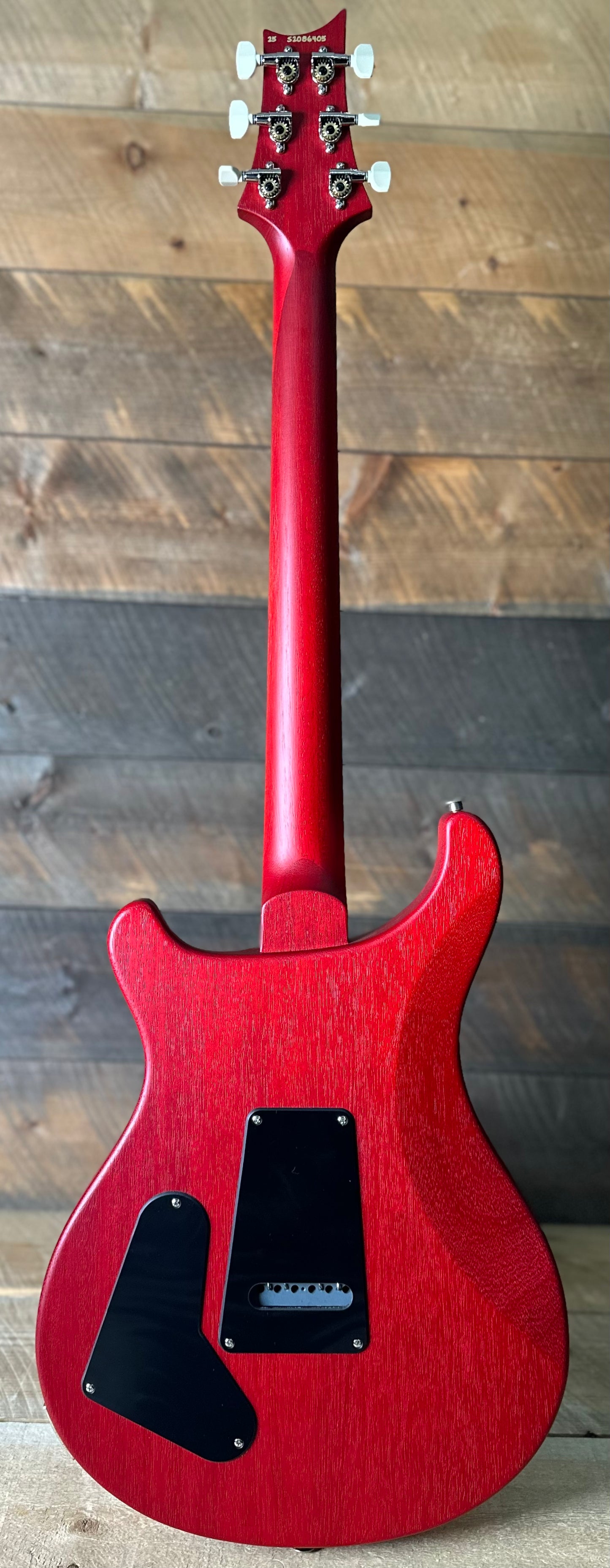 PRS S2 Wood Library Special Semi-Hollow Quilted Top - Bonnie Pink Cherry Burst S2086405