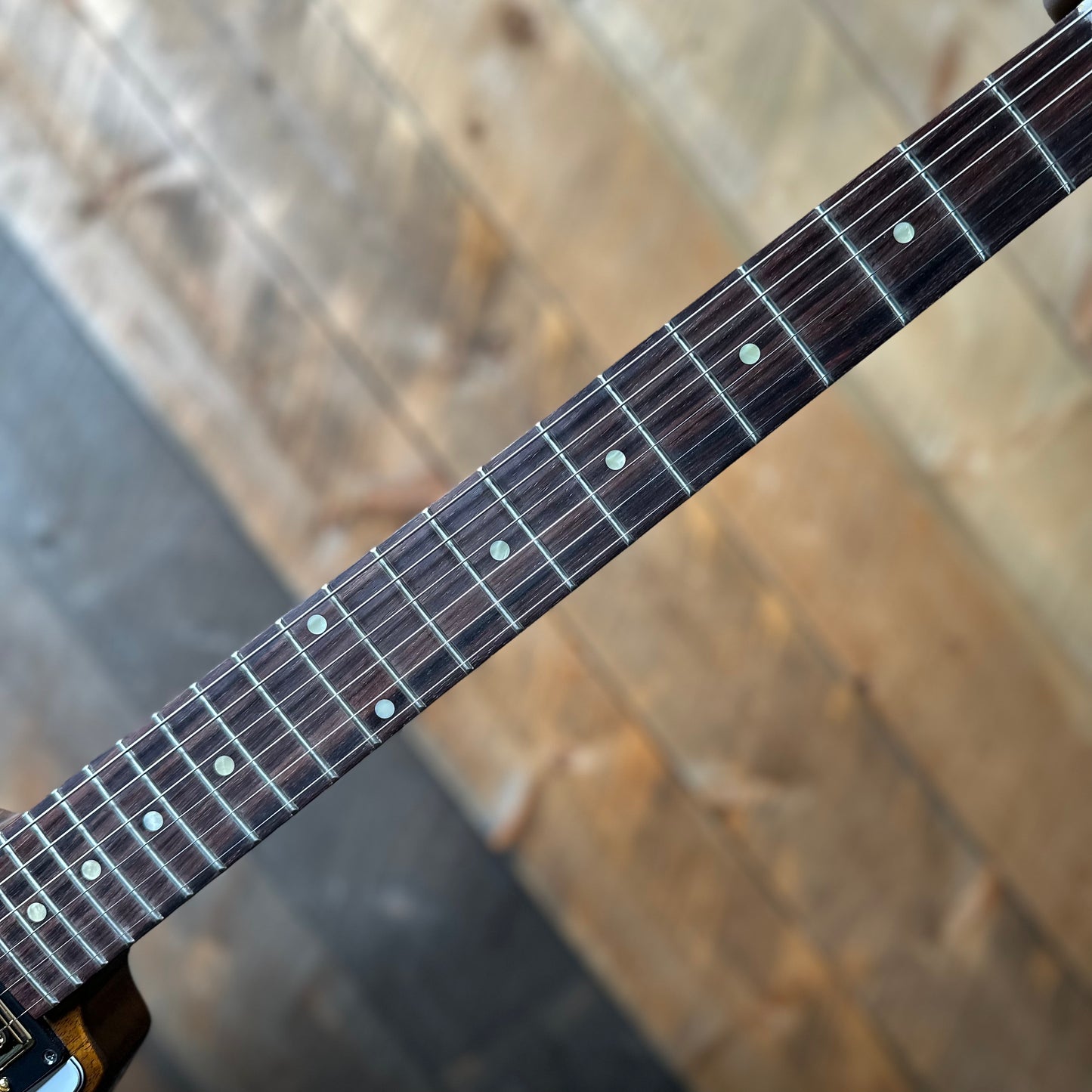 Gibson Custom 1958 Mahogany Flying V Reissue VOS *Only 6.35 Pounds!!* - Antique Natural 851264