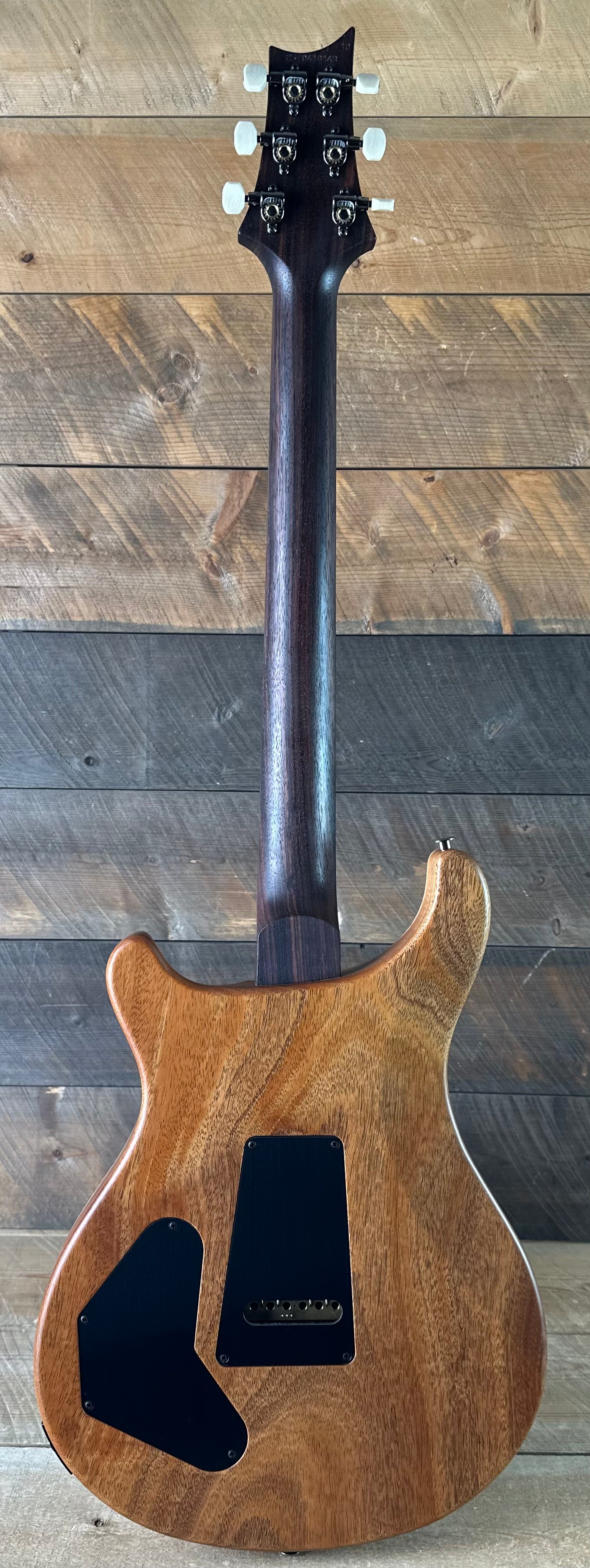 PRS Wood Library DGT Semi-Hollow David Grissom Signature Rosewood Neck! Flamed Maple 10-Top Smoked Black Hardware - Copperhead 418148