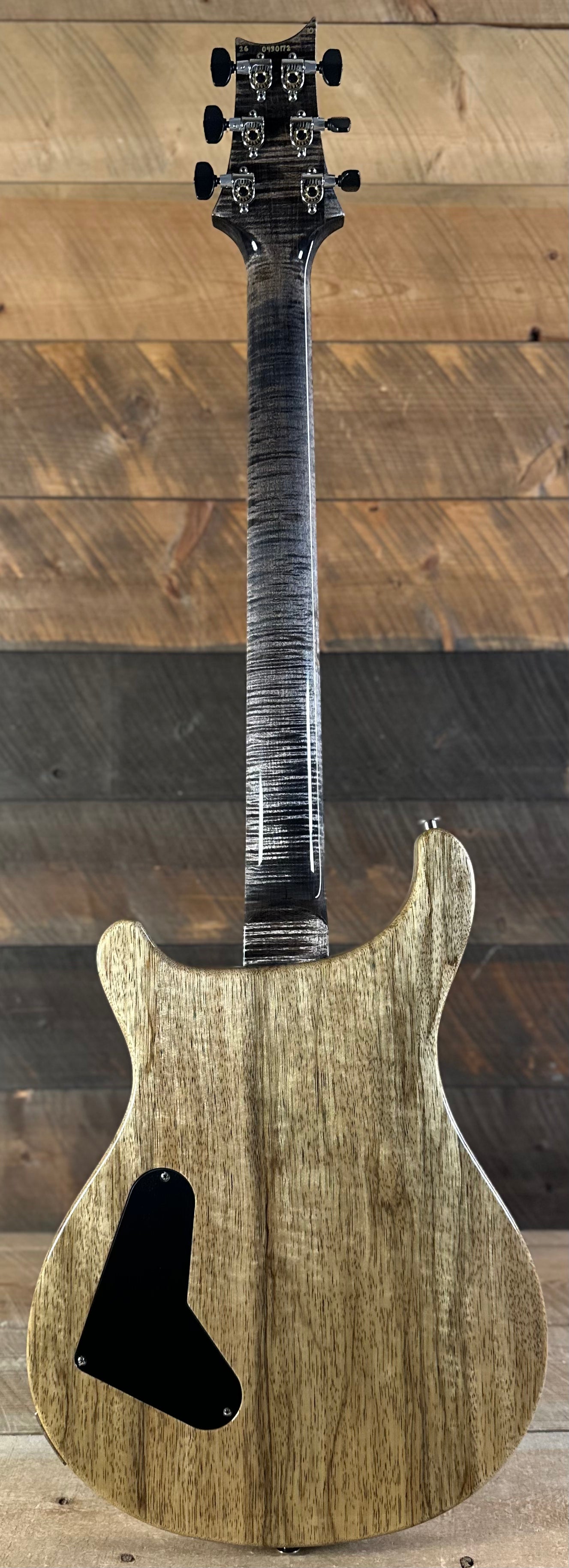 PRS Wood Library Custom 24 Stoptail Limited Edition - Charcoal (Natural Back) 430172