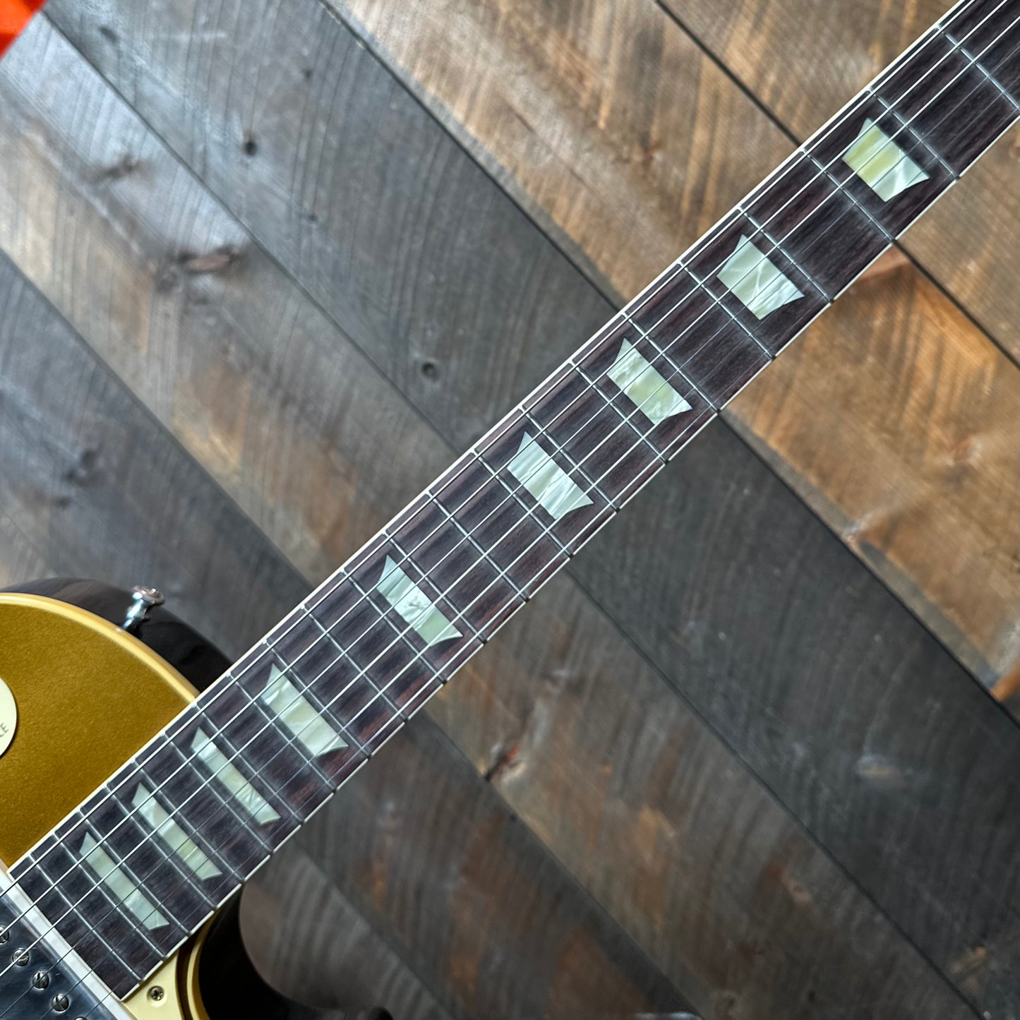 Gibson Custom Shop 1957 Les Paul Goldtop Reissue - Dark Back Double Gold VOS 751575