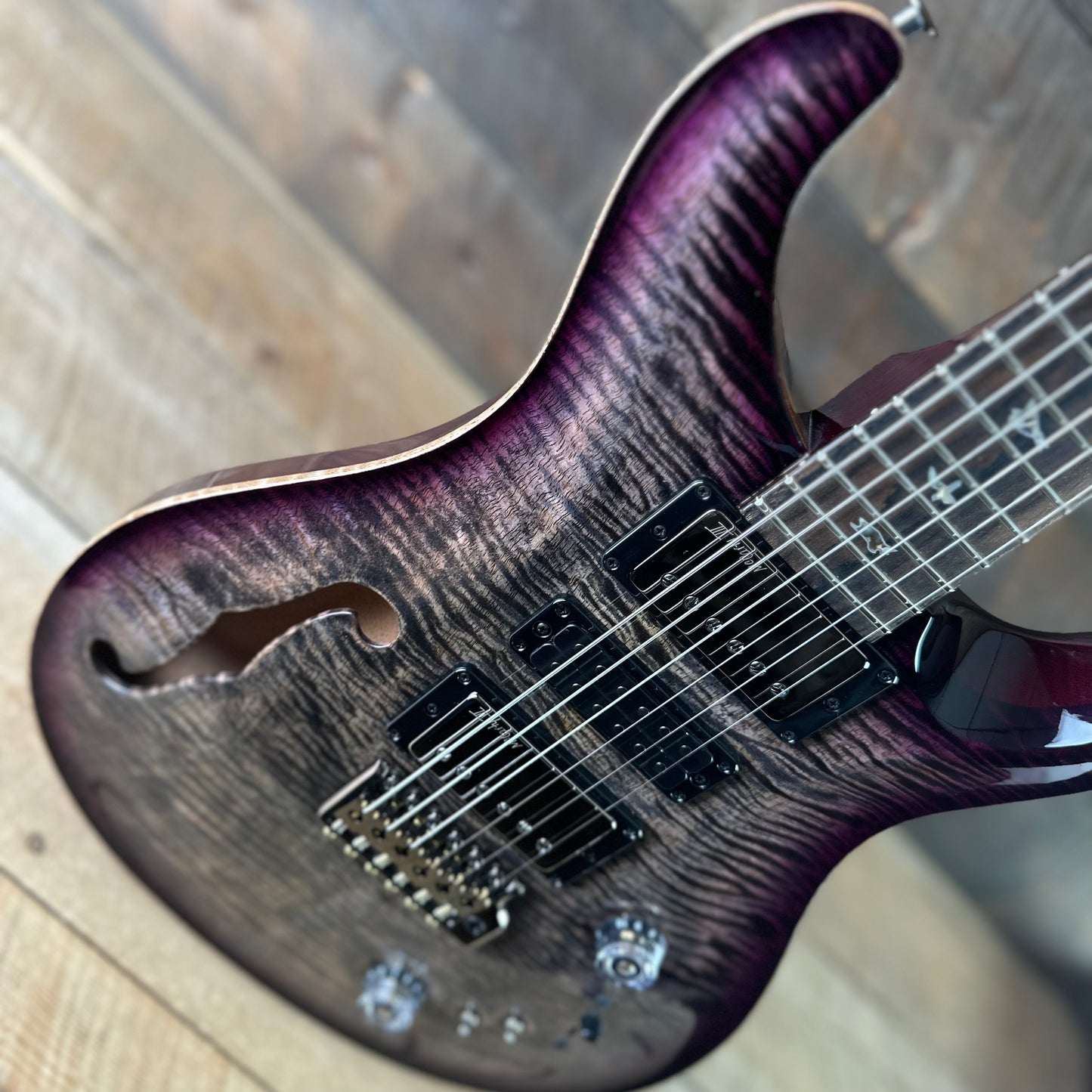 PRS Special Semi-Hollow Mango Top Limited Edition Only 200!! - Charcoal Purple Burst 425866