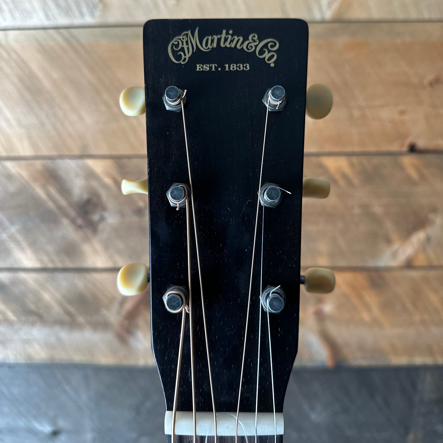 Used Martin 000-17E Acoustic Electric Guitar - Black Smoke