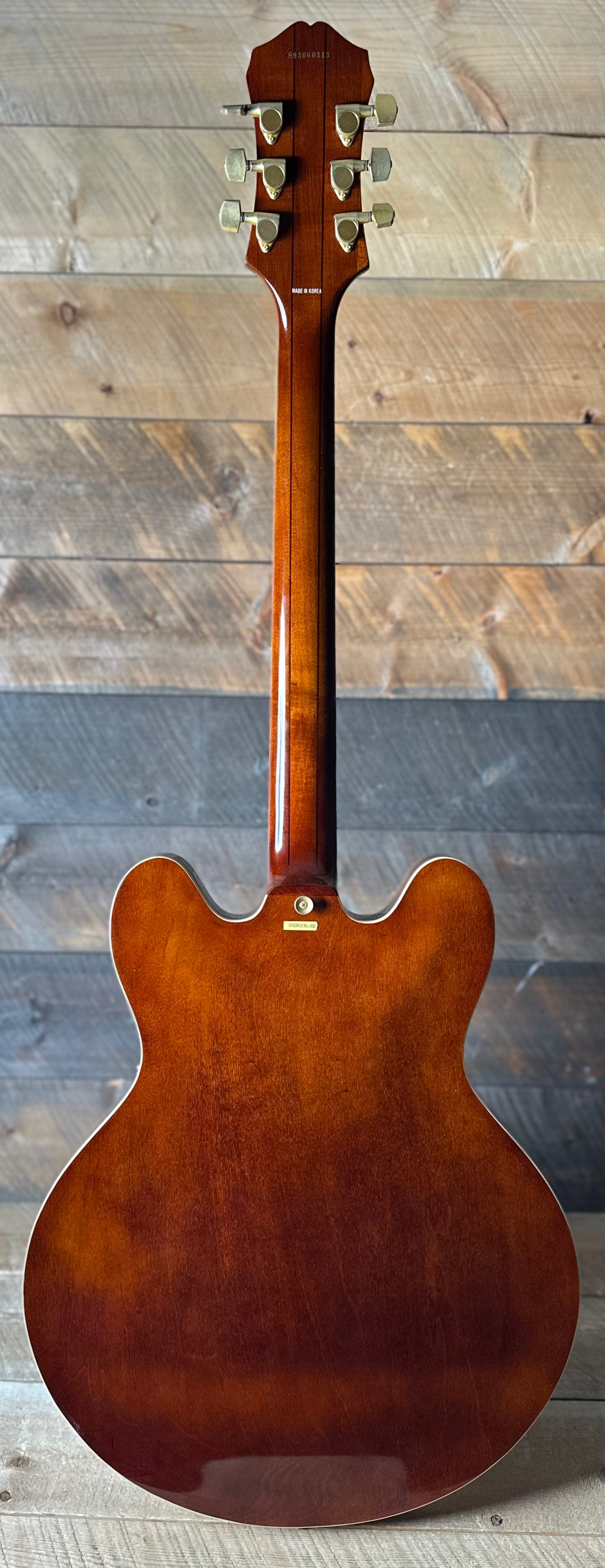 Used 1993 Epiphone Sheraton Made In Korea - Tobacco Burst