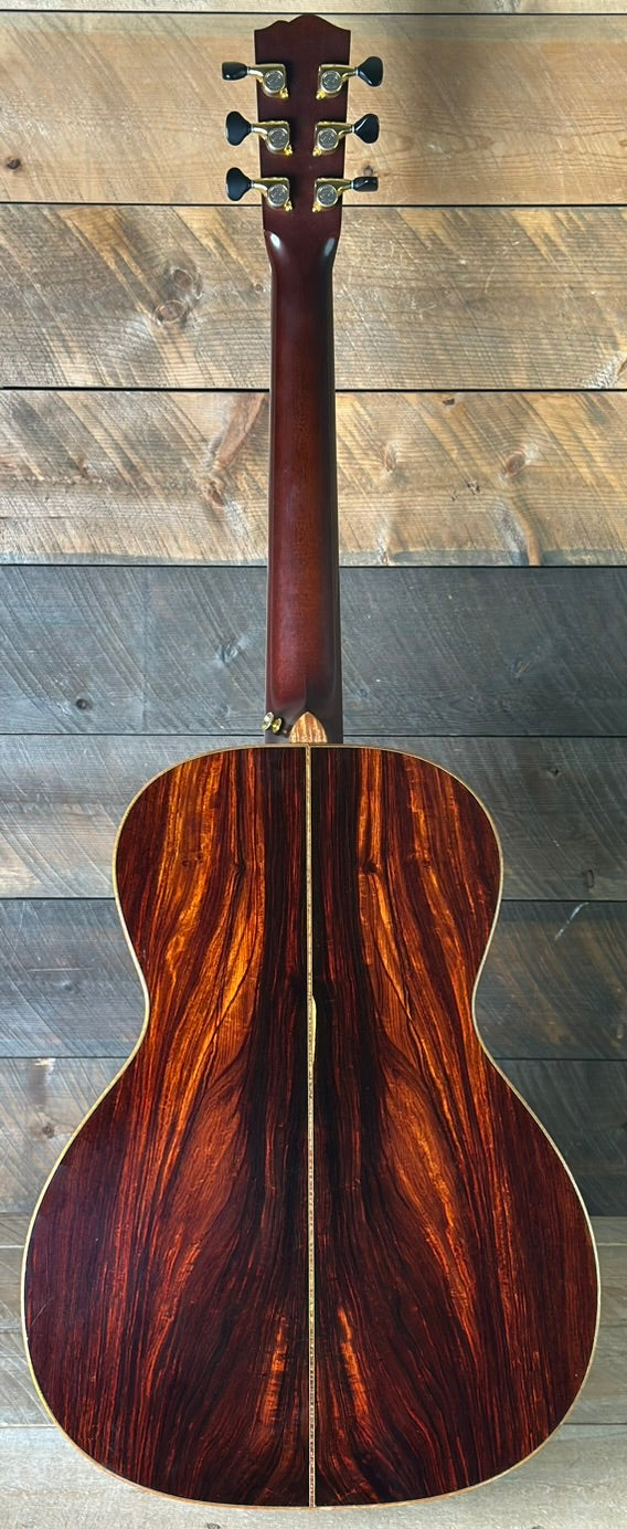 Used 2013 Santa Cruz H Model Cocobolo Sides/Back, Bear Claw Italian Spruce Top! - Natural