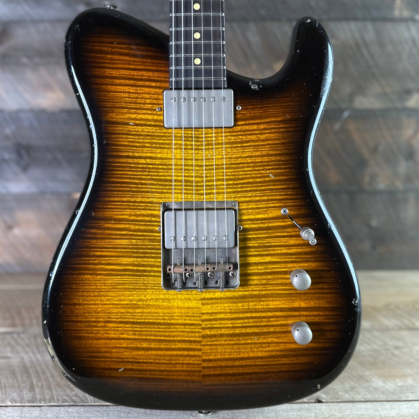 Tausch Guitars 665 Raw - Antique Burst 122506