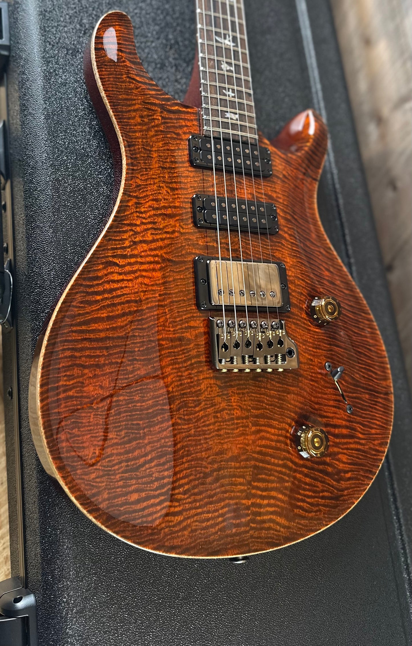 PRS Studio Mango Top Limited Edition Only 200! - Orange Tiger 423377
