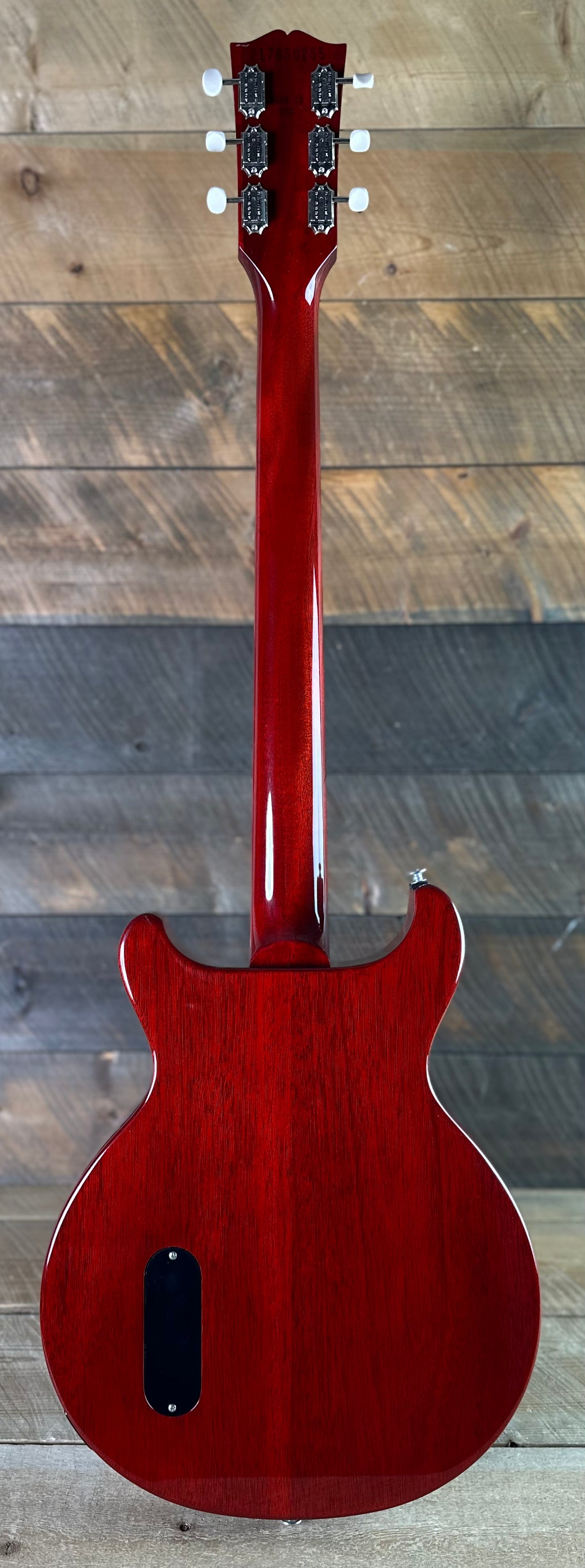Gibson Les Paul Junior Doublecut W/Tortoise Pickguard - Vintage Cherry 217850255