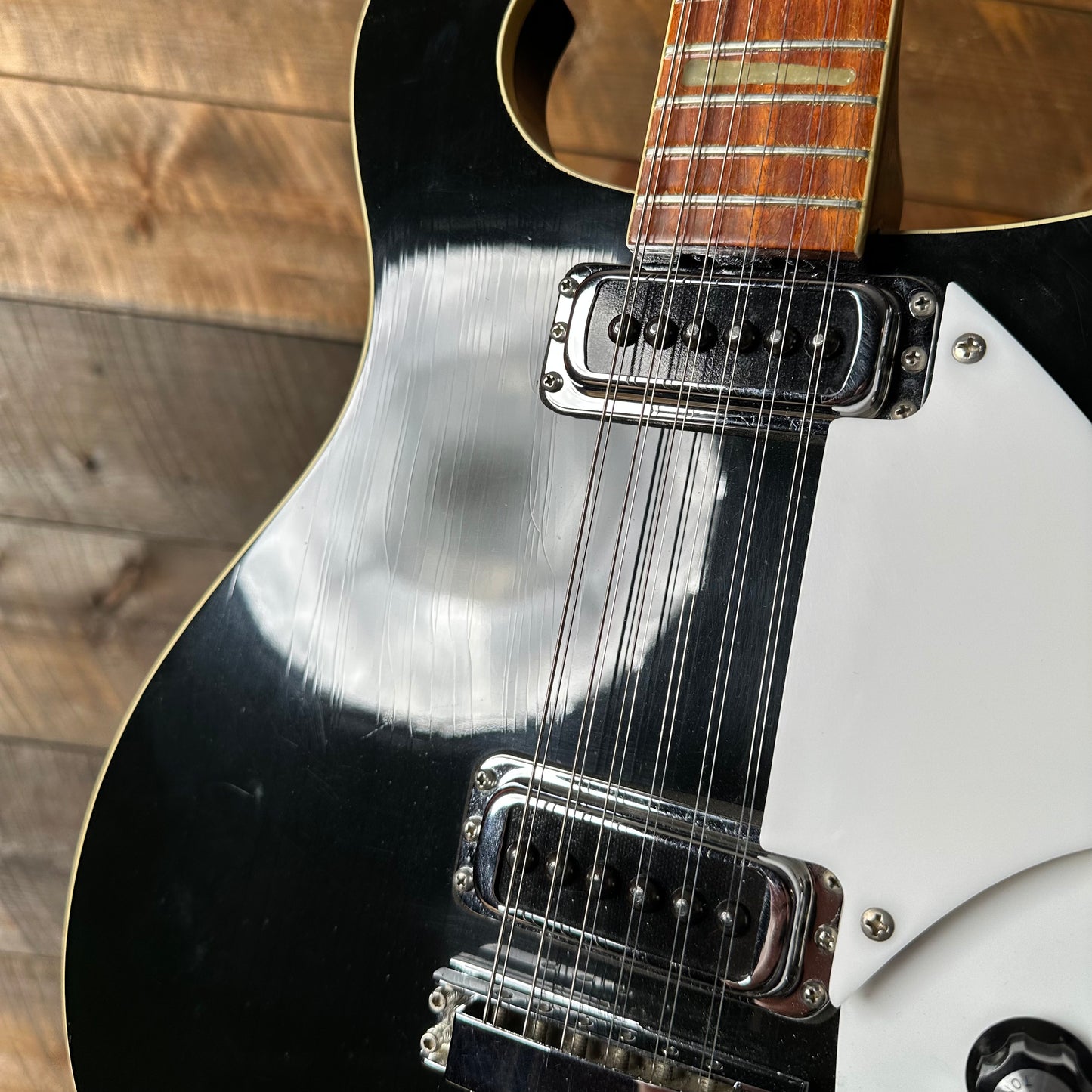 Vintage 1988 Rickenbacker 620/12 - JetGlo