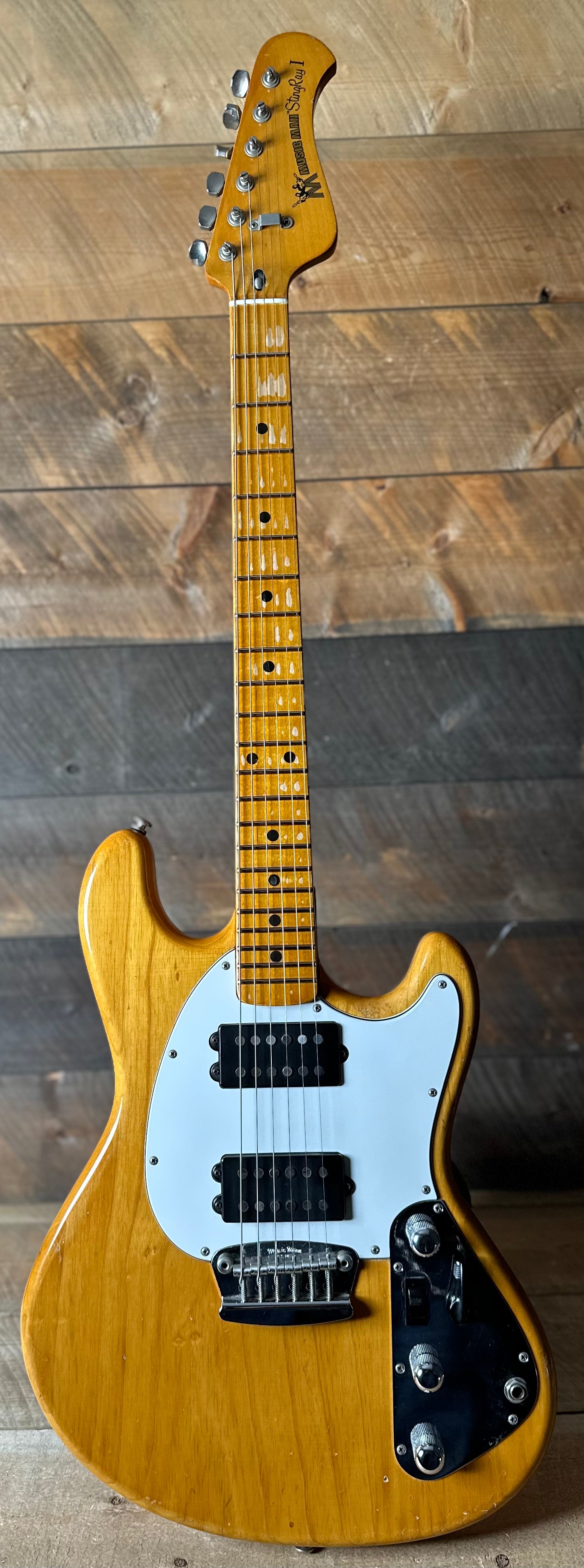 Vintage 1976 Music Man Stingray 1  Featured On RiffsandBeards!! - Natural