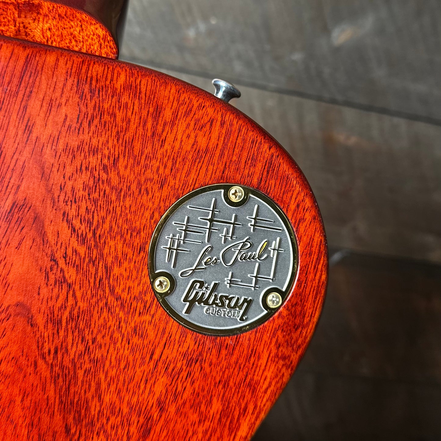 Gibson Custom 1960 Les Paul Standard Reissue, VOS 8.15 LBS!! - Tangerine Burst 06037