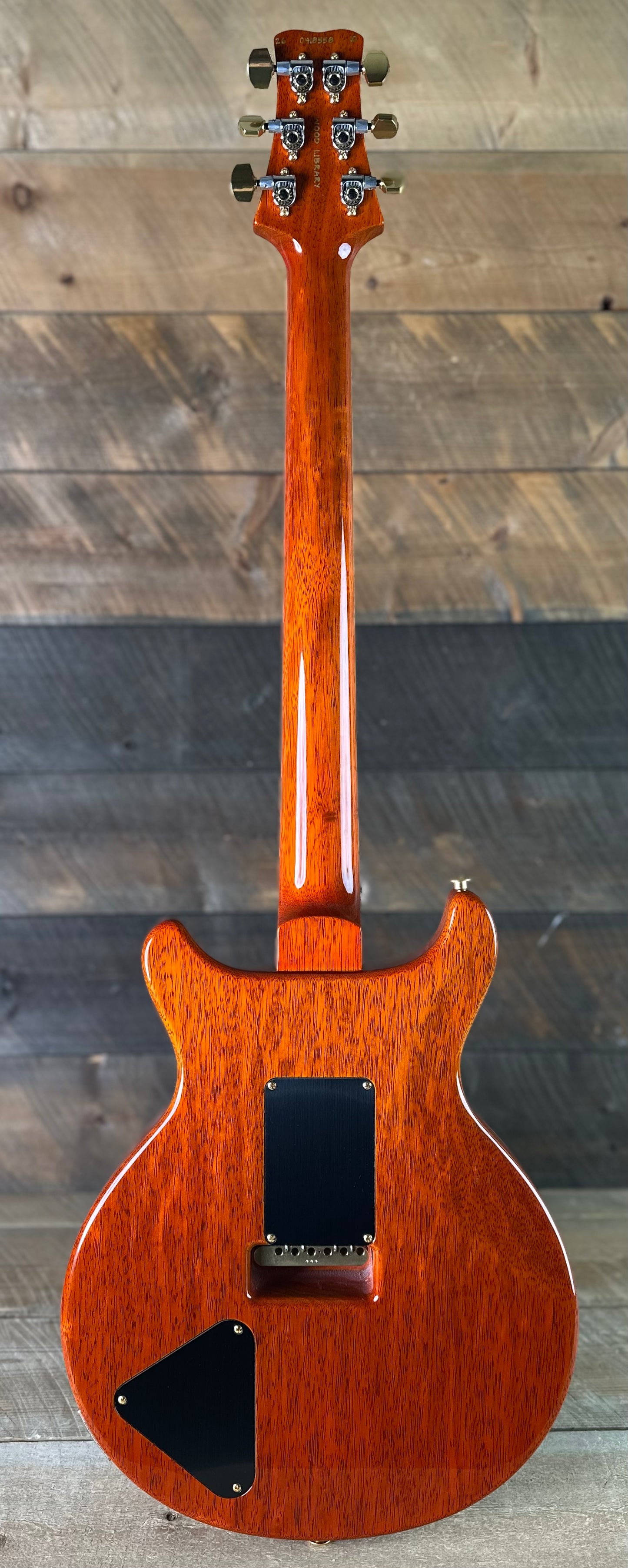 PRS Wood Library Santana Retro Korina Back & Neck, Ziricote FB!! - Autumn Sky 418558
