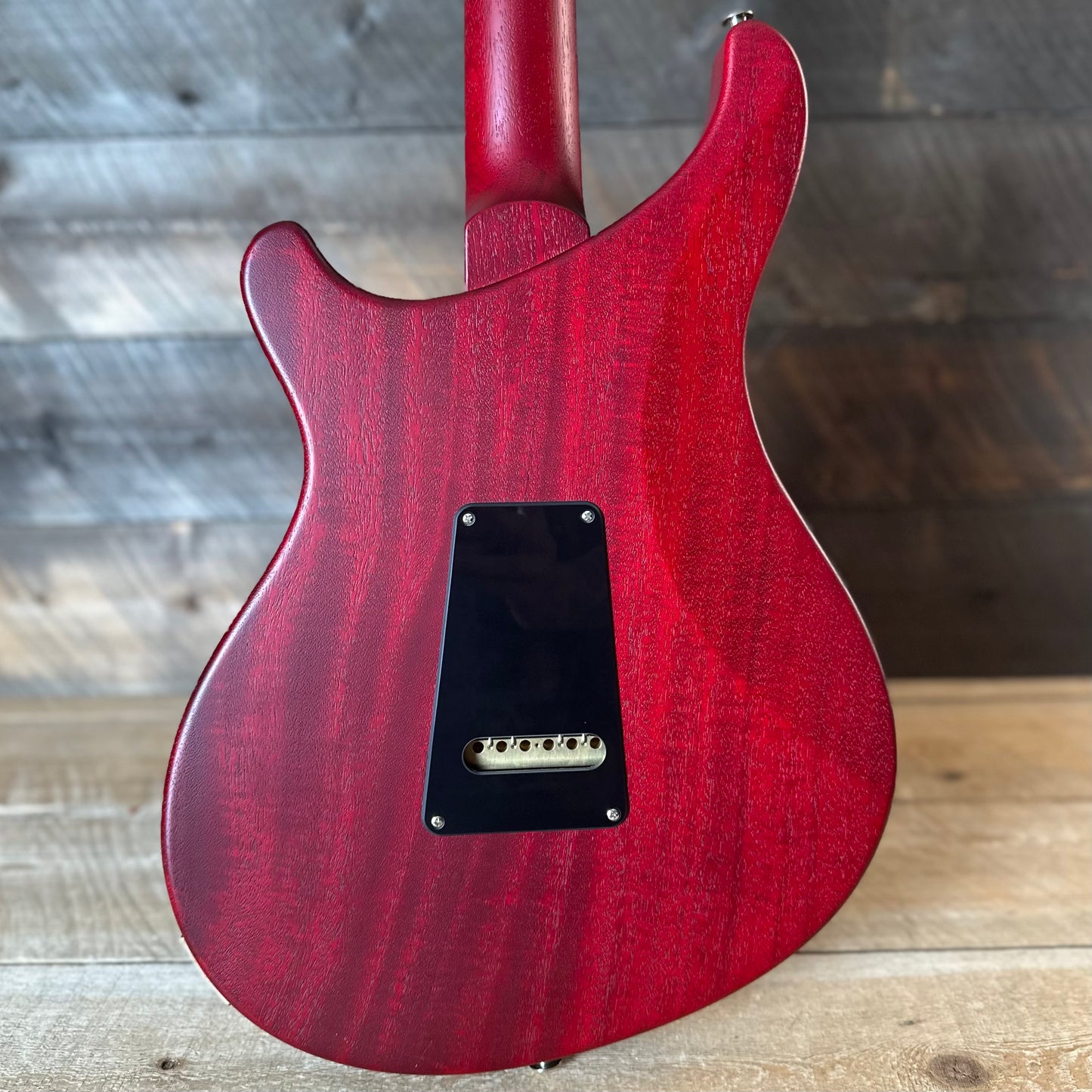 PRS S2 Vela Semi-Hollow HHT Quimper Edition – Vintage Cherry Satin Nitro USA Electric Guitar S2088910