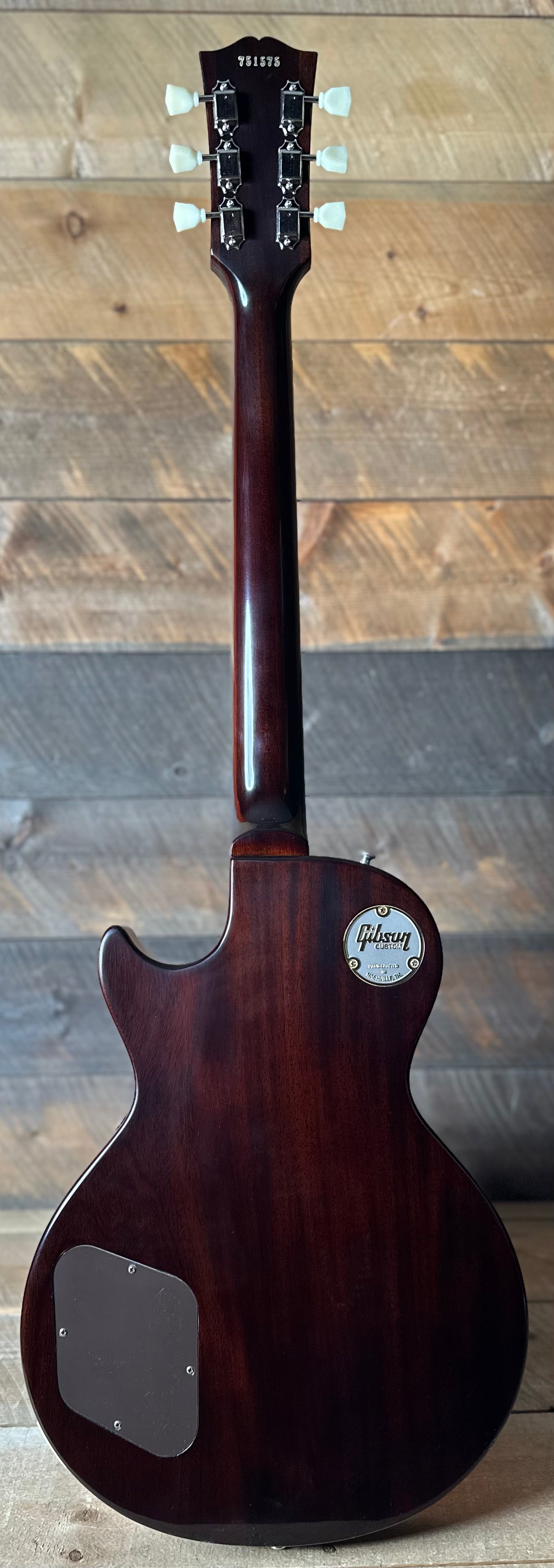 Gibson Custom Shop 1957 Les Paul Goldtop Reissue - Dark Back Double Gold VOS 751575