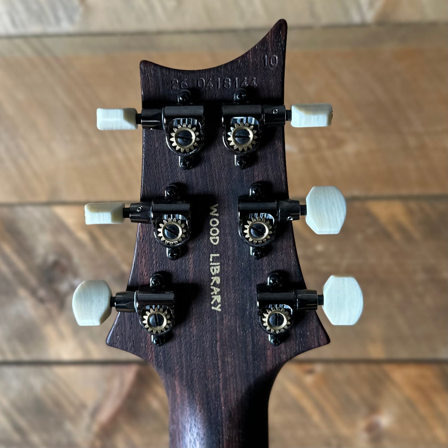 PRS Wood Library DGT Semi-Hollow David Grissom Signature , Rosewood Neck!, Flamed Maple 10-Top, Smoked Black Hardware - Satin Livingston Lemondrop 418144