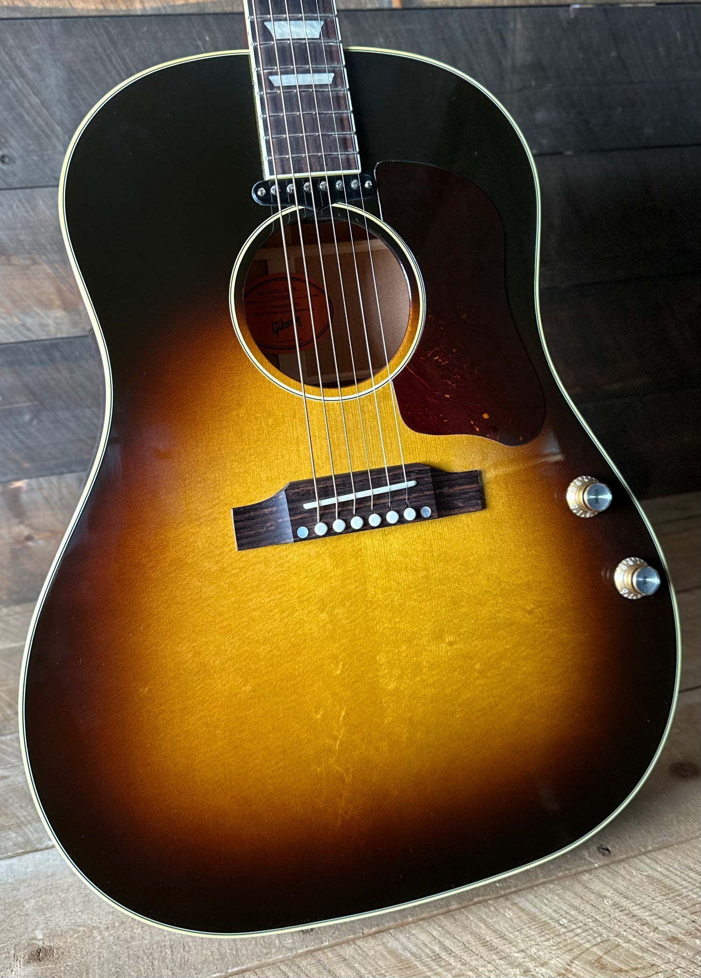 Gibson J-160E Original - Vintage Sunburst 23565051