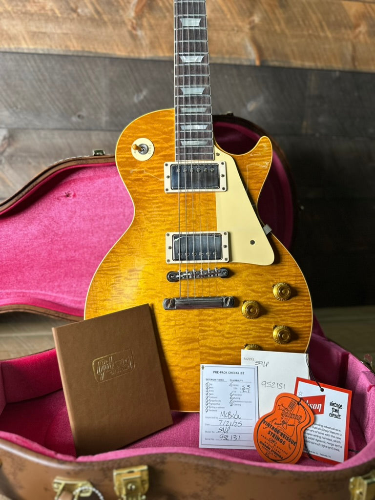 Gibson Custom Shop 1959 Les Paul Standard Reissue - Dirty Lemon 952131