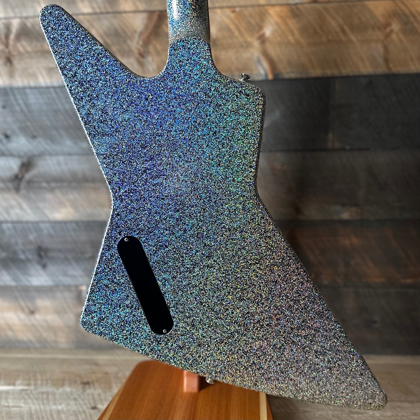 Epiphone Lzzy Hale Explorer Custom - Black Diamond Holographic Sparkle 26031523277