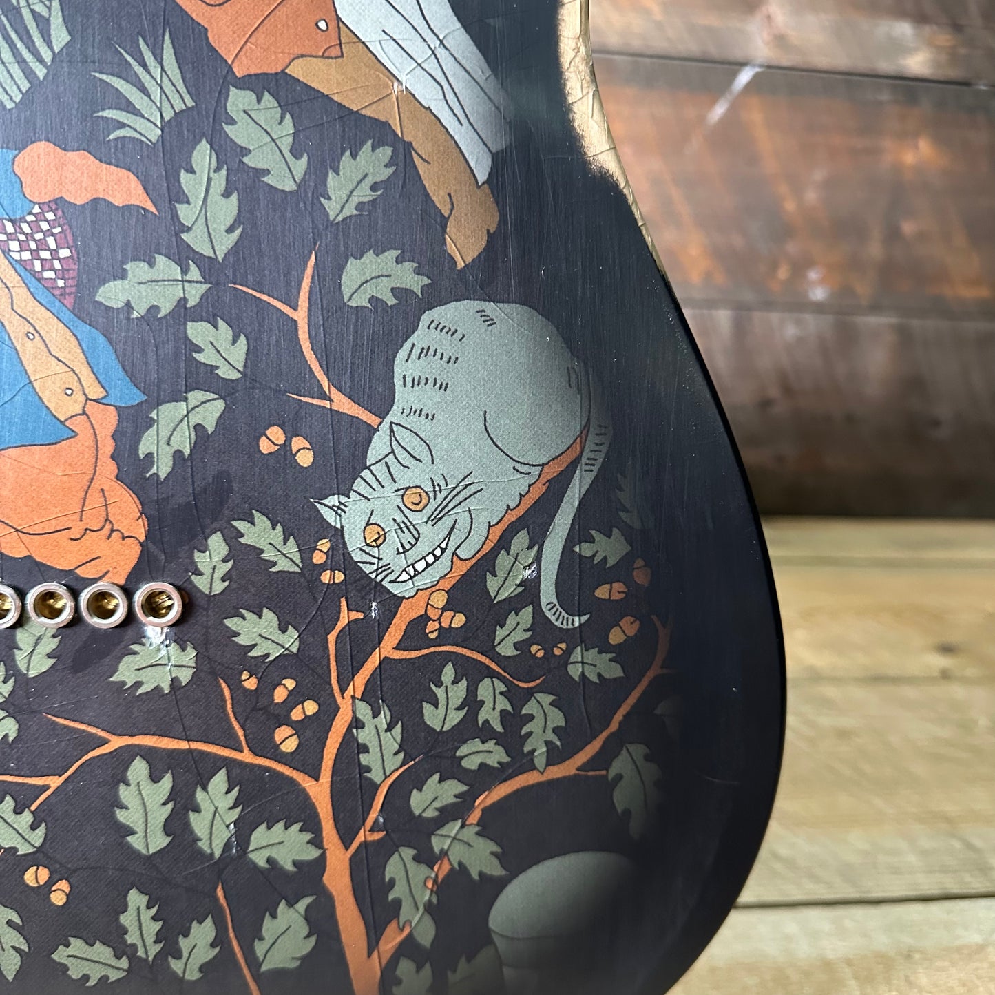 Nash T-63 Alder Body Light Aged - Rare Alice In Wonderland Finish!! NG-6146