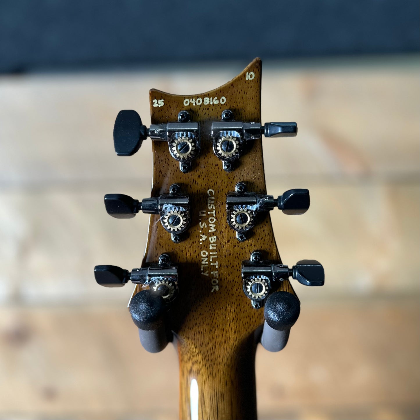 PRS Wood Library Custom 24 Quilt Top Brazilian Rosewood Fretboard! - Livingston Lemondrop 408160